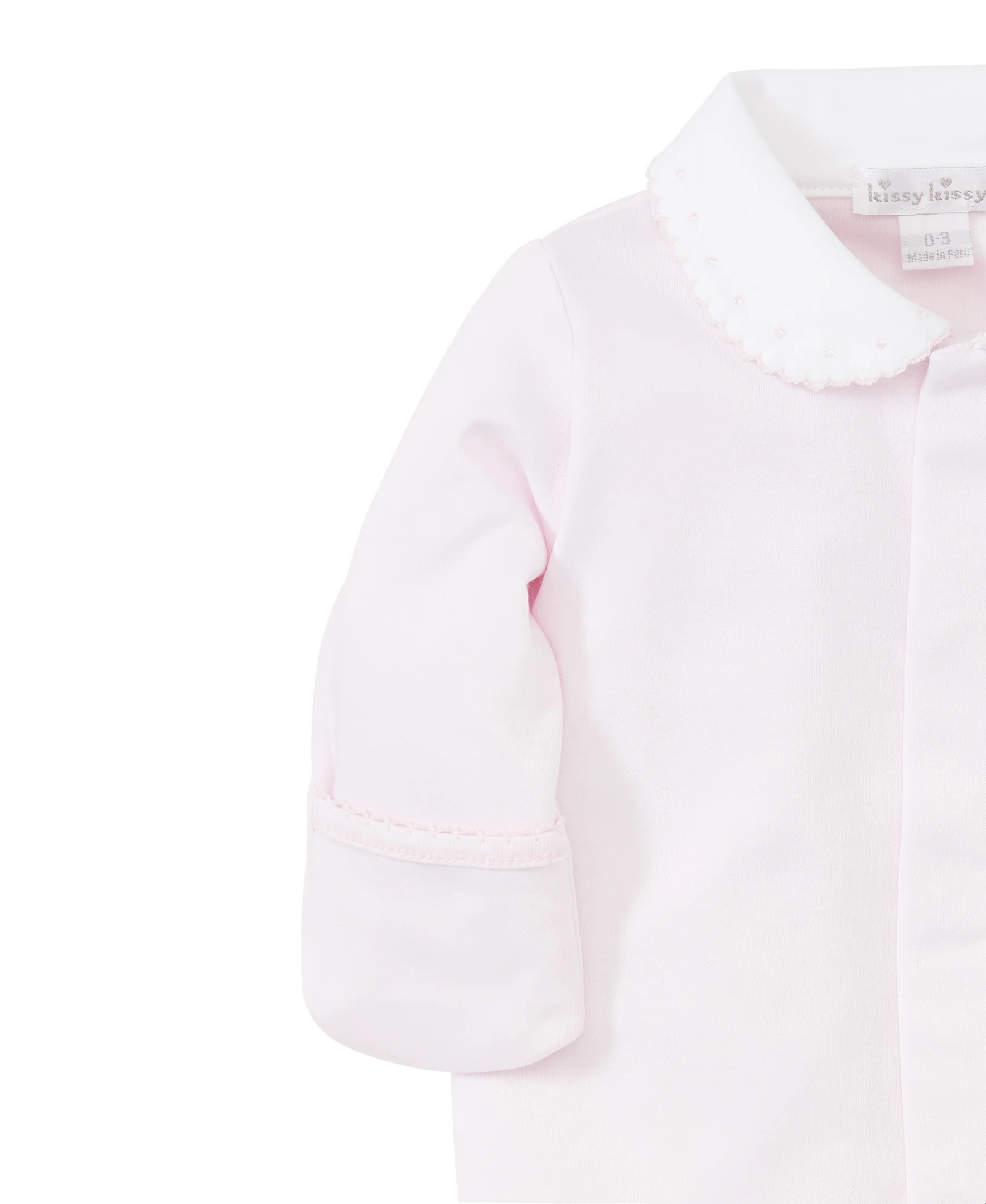 Pink Kissy New Beginnings Footie w/Collar - Image 3