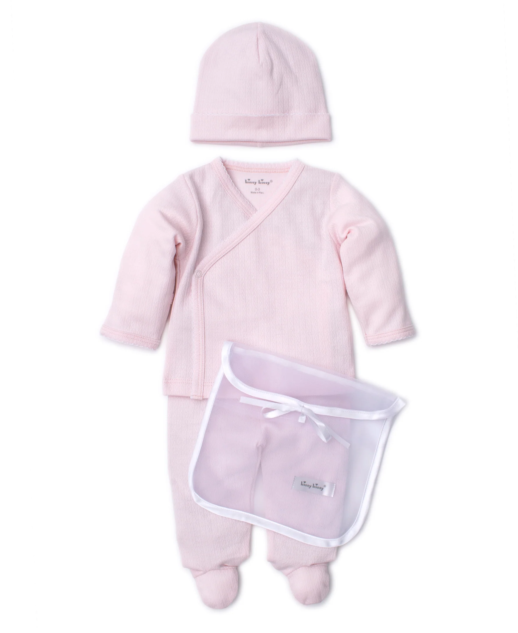 Kissy Pointelle Pink Take Me Home Gift Set
