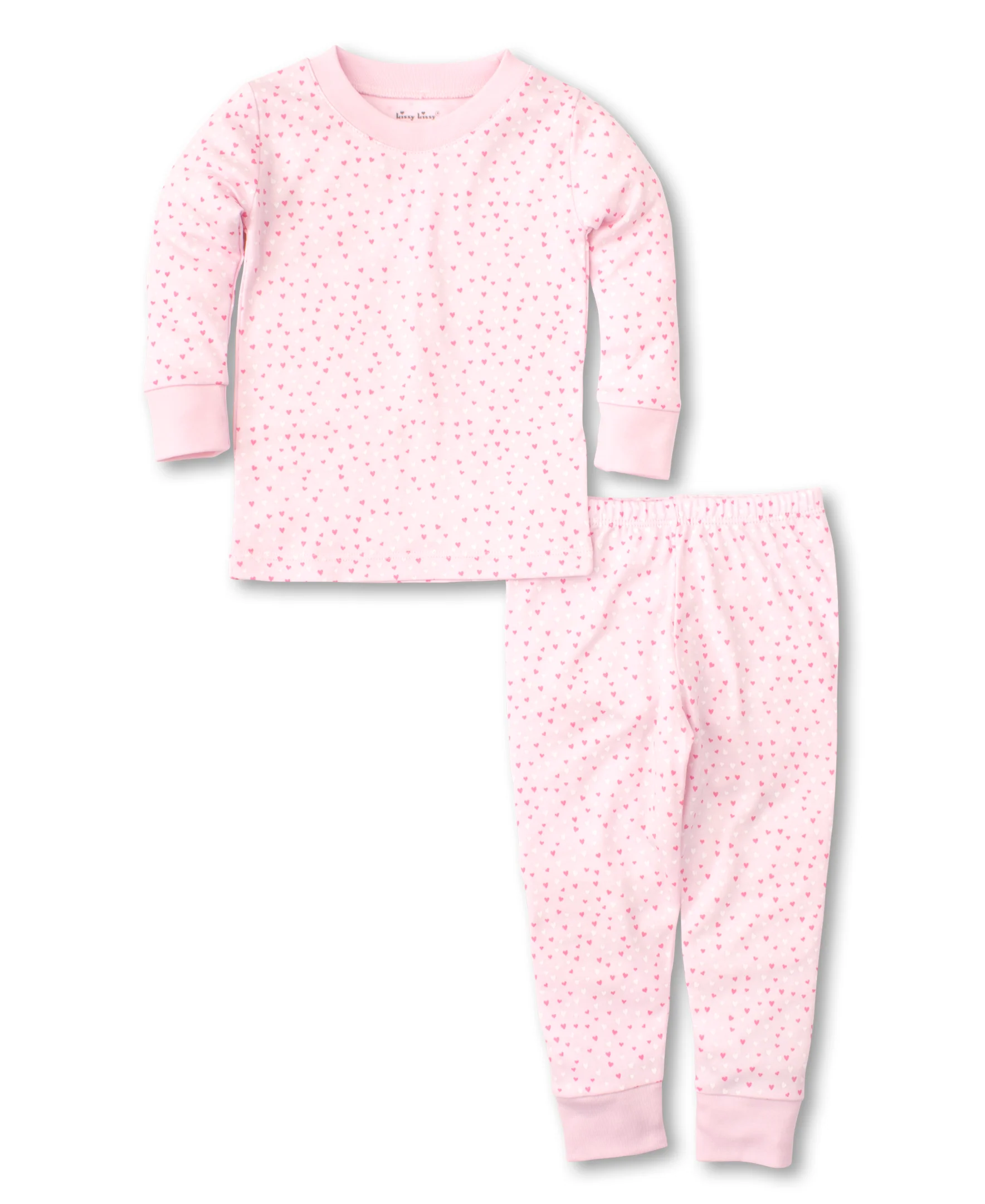 Kissy Sweethearts Pink Pajama Set - Image 3