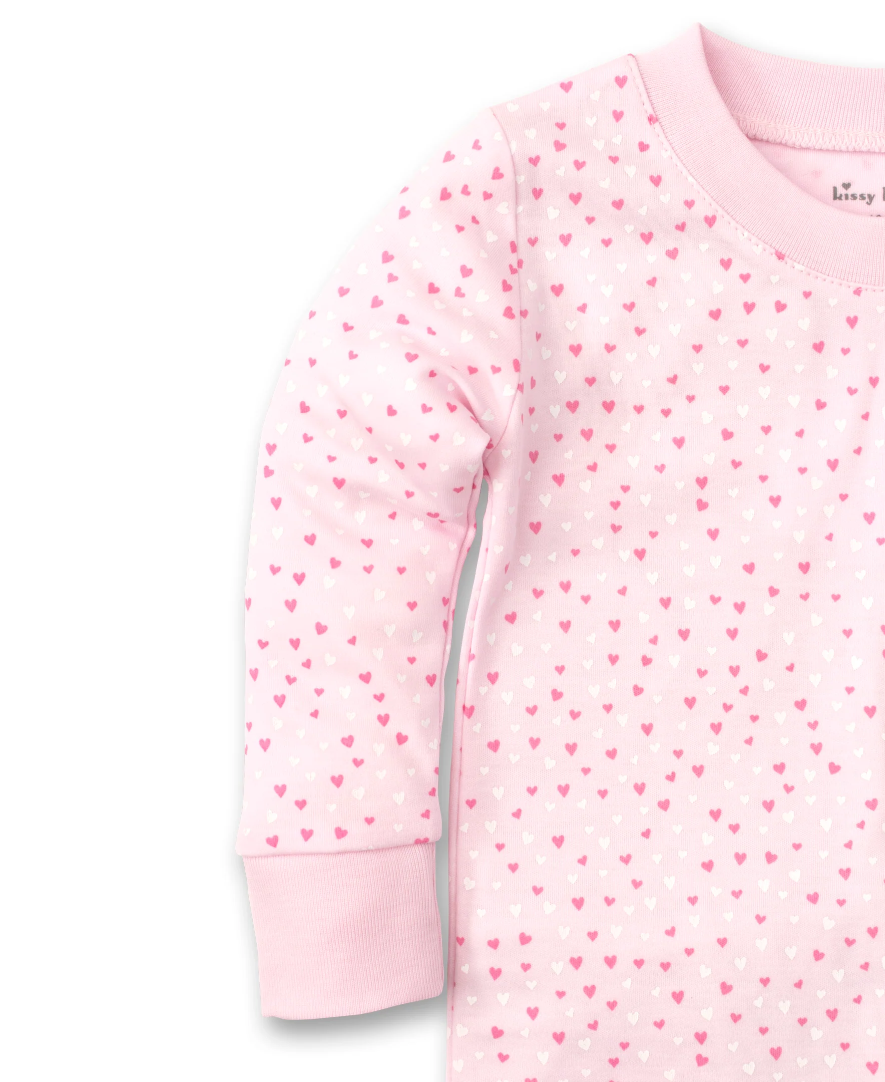 Kissy Sweethearts Pink Pajama Set - Image 4