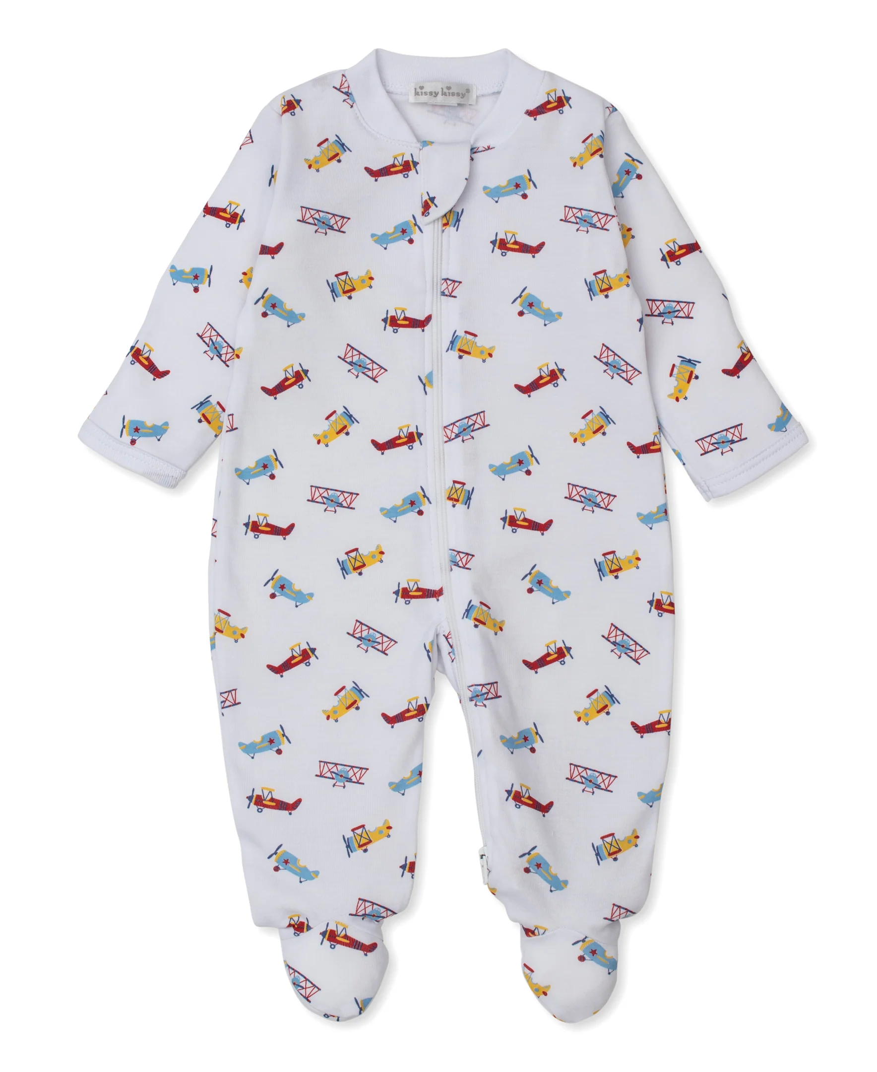 Let's Fly Away Zip Footie
