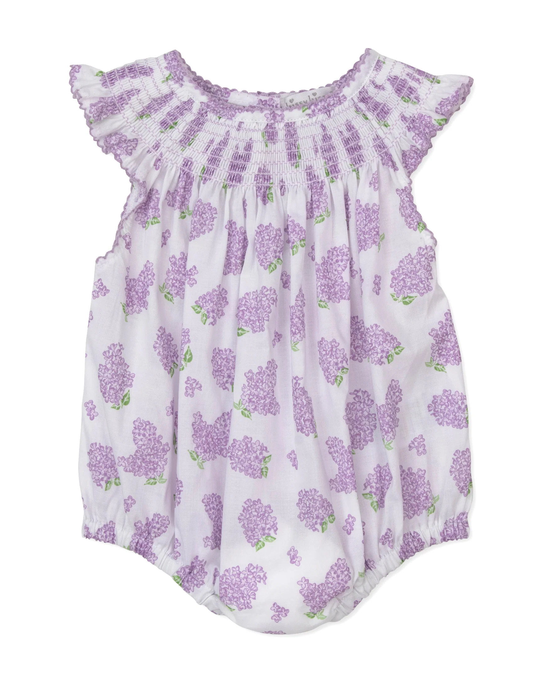 Lilac Love Lilac Smocked Woven Bubble