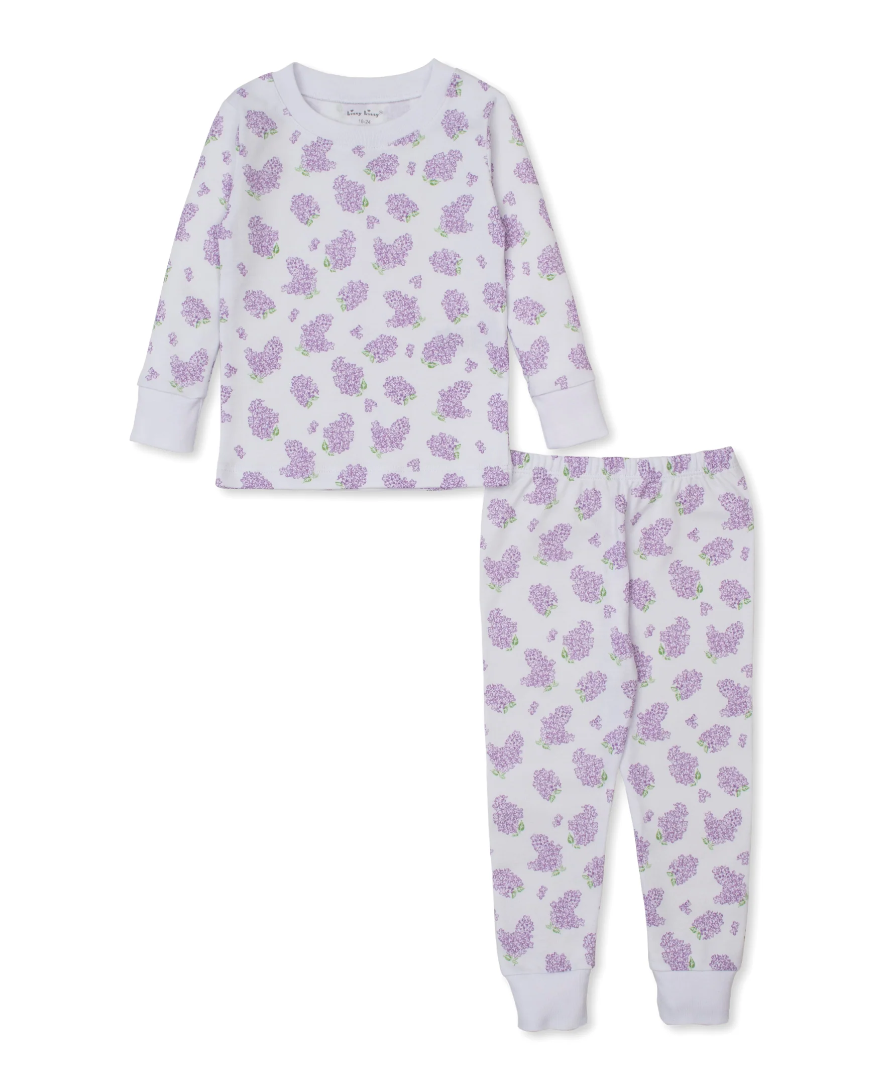 Lilac Love Lilac Toddler Pajama Set - Image 2