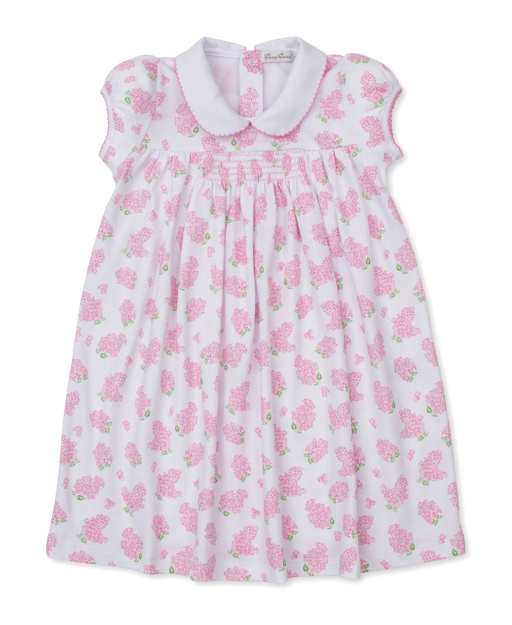 Lilac Love Pink Smocked Toddler Dress