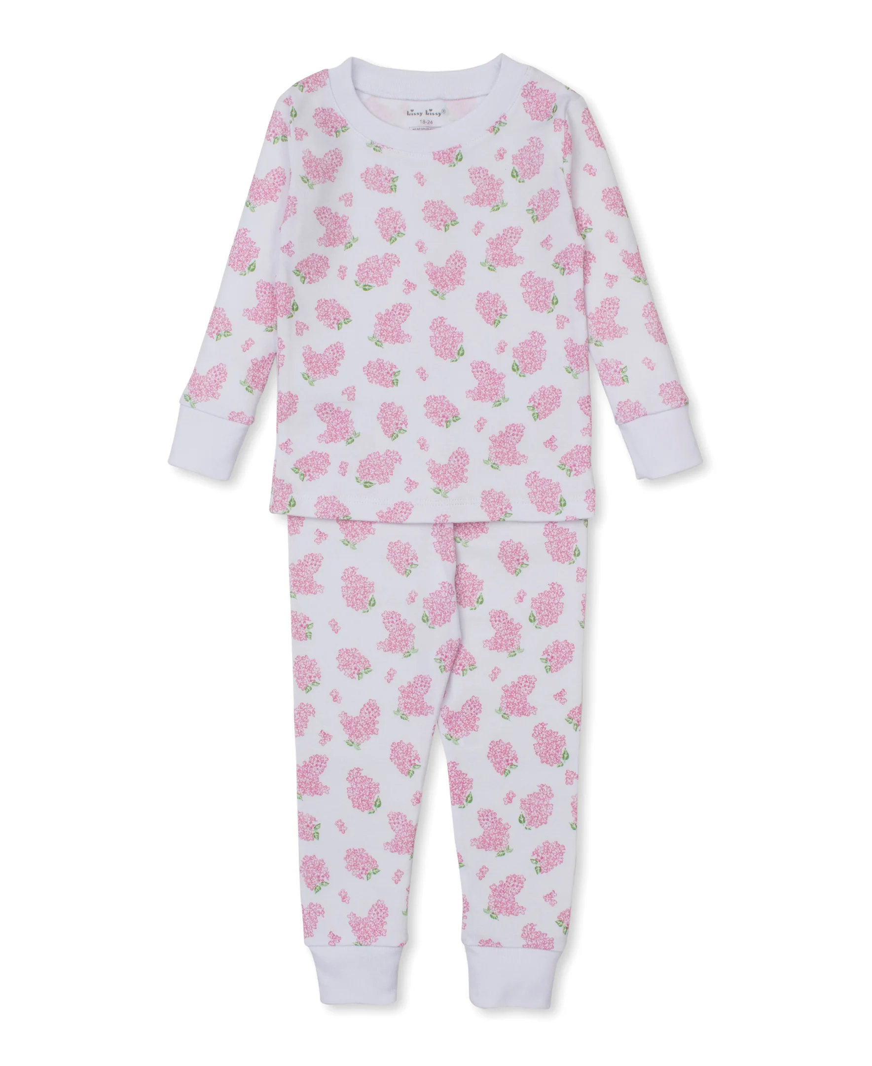 Lilac Love Pink Toddler Pajama Set