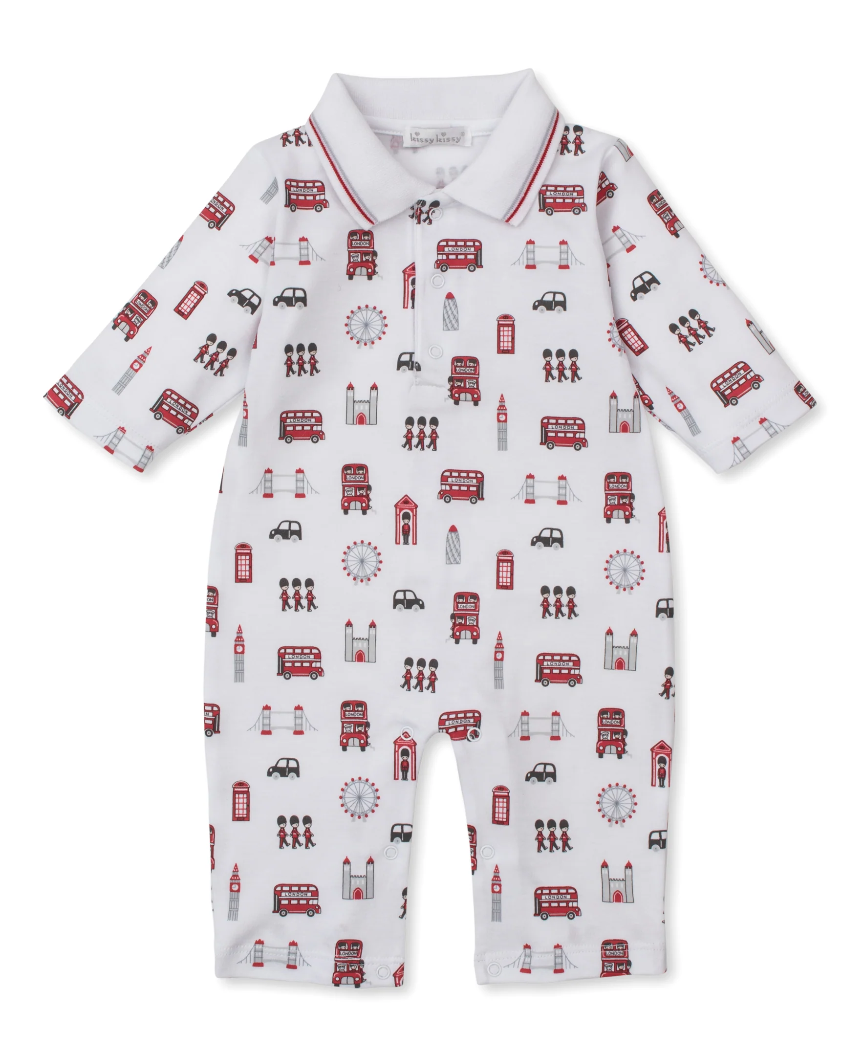 Lively London Playsuit w/ Collar