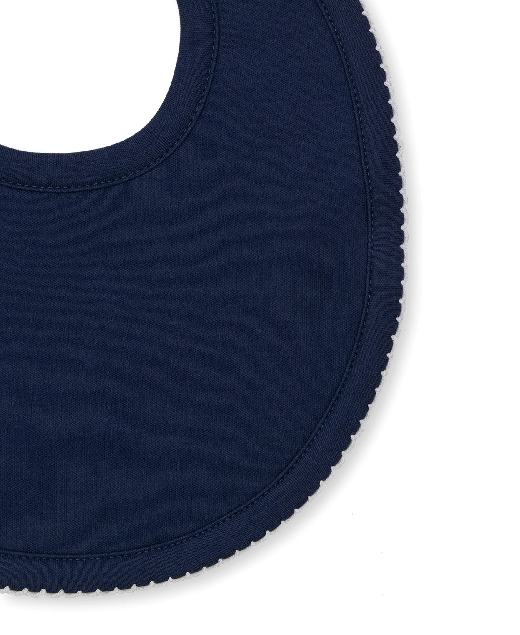Navy Kissy Basics Bib - Image 3