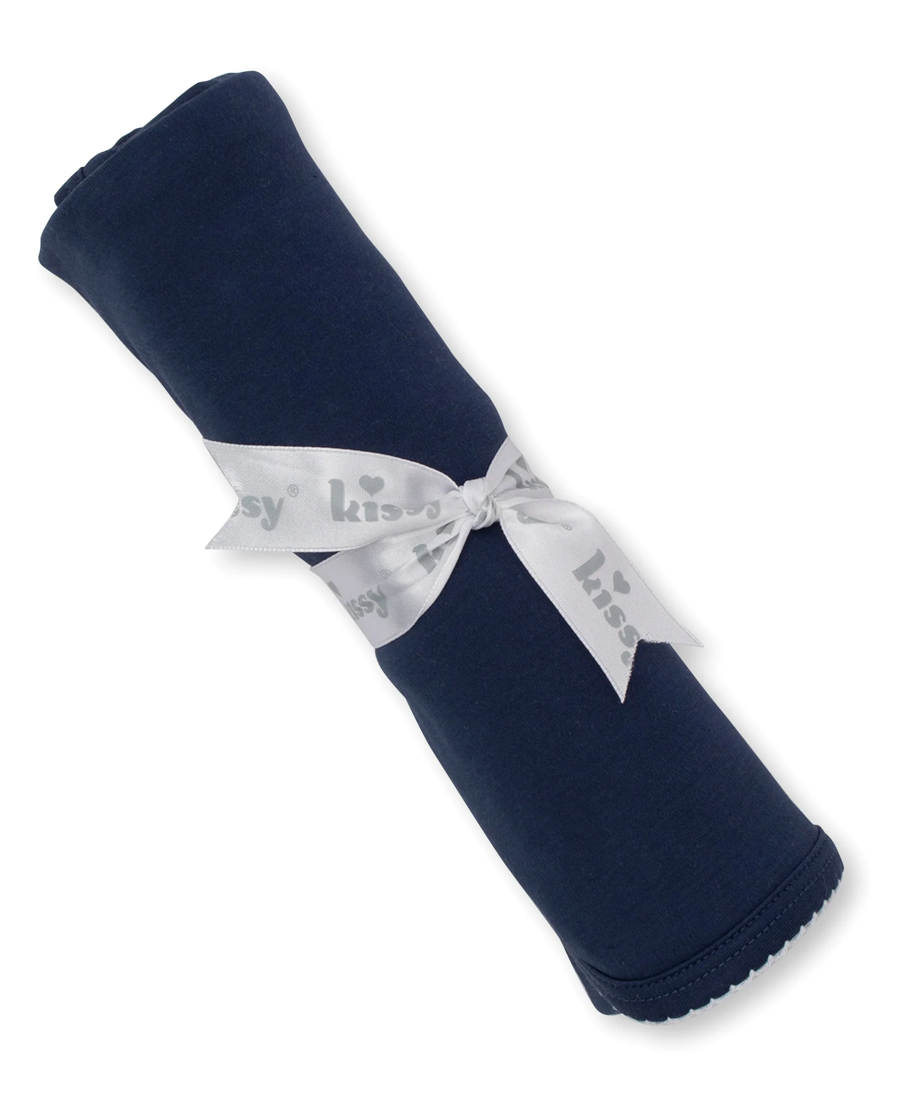 Navy Kissy Basics Blanket - Image 2