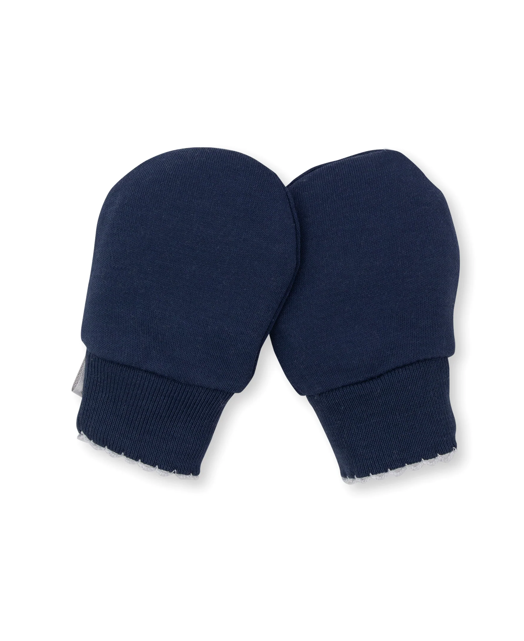 Navy Kissy Basics Mittens