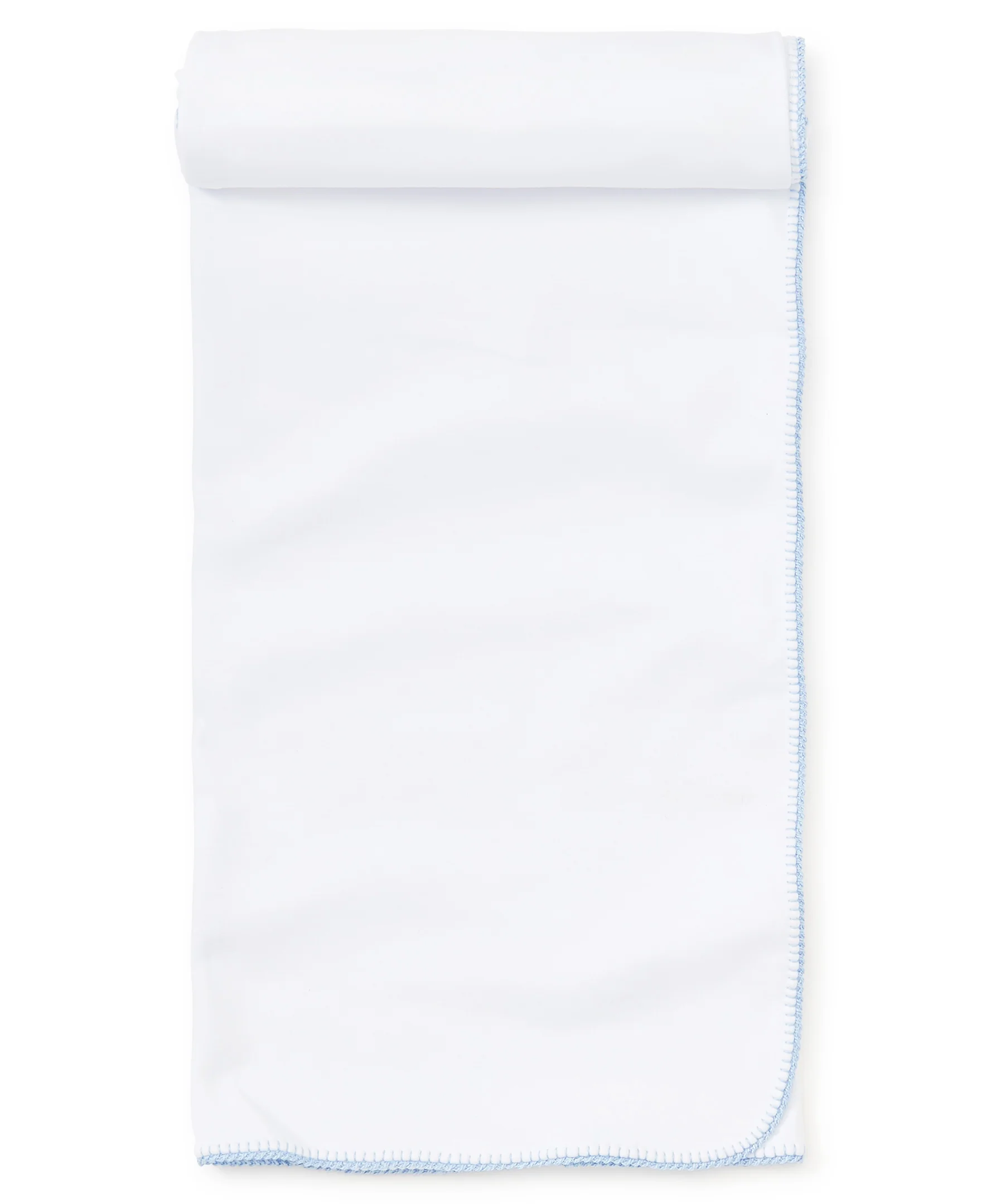 White/Blue New Premier Basics Blanket