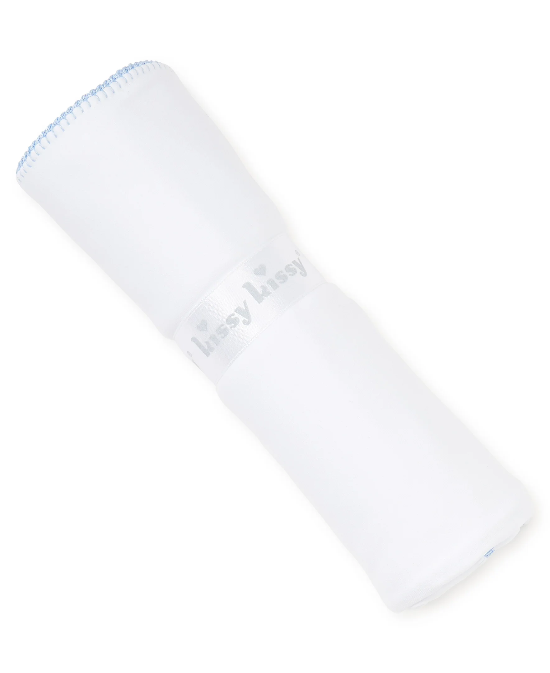 White/Blue New Premier Basics Blanket - Image 2