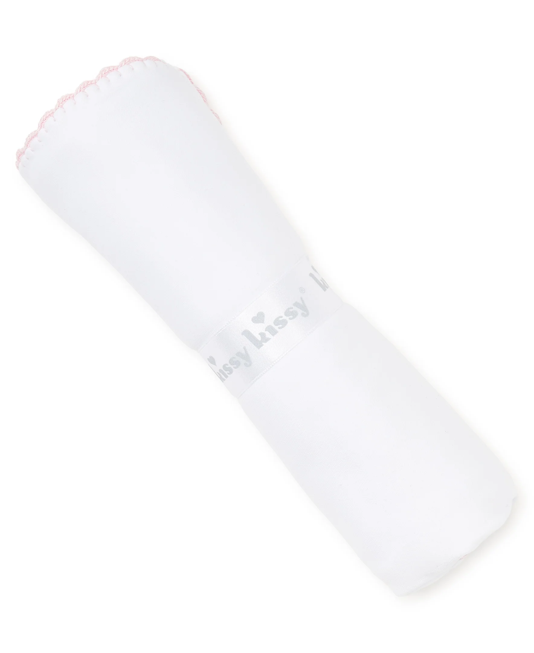White/Pink New Premier Basics Blanket - Image 2