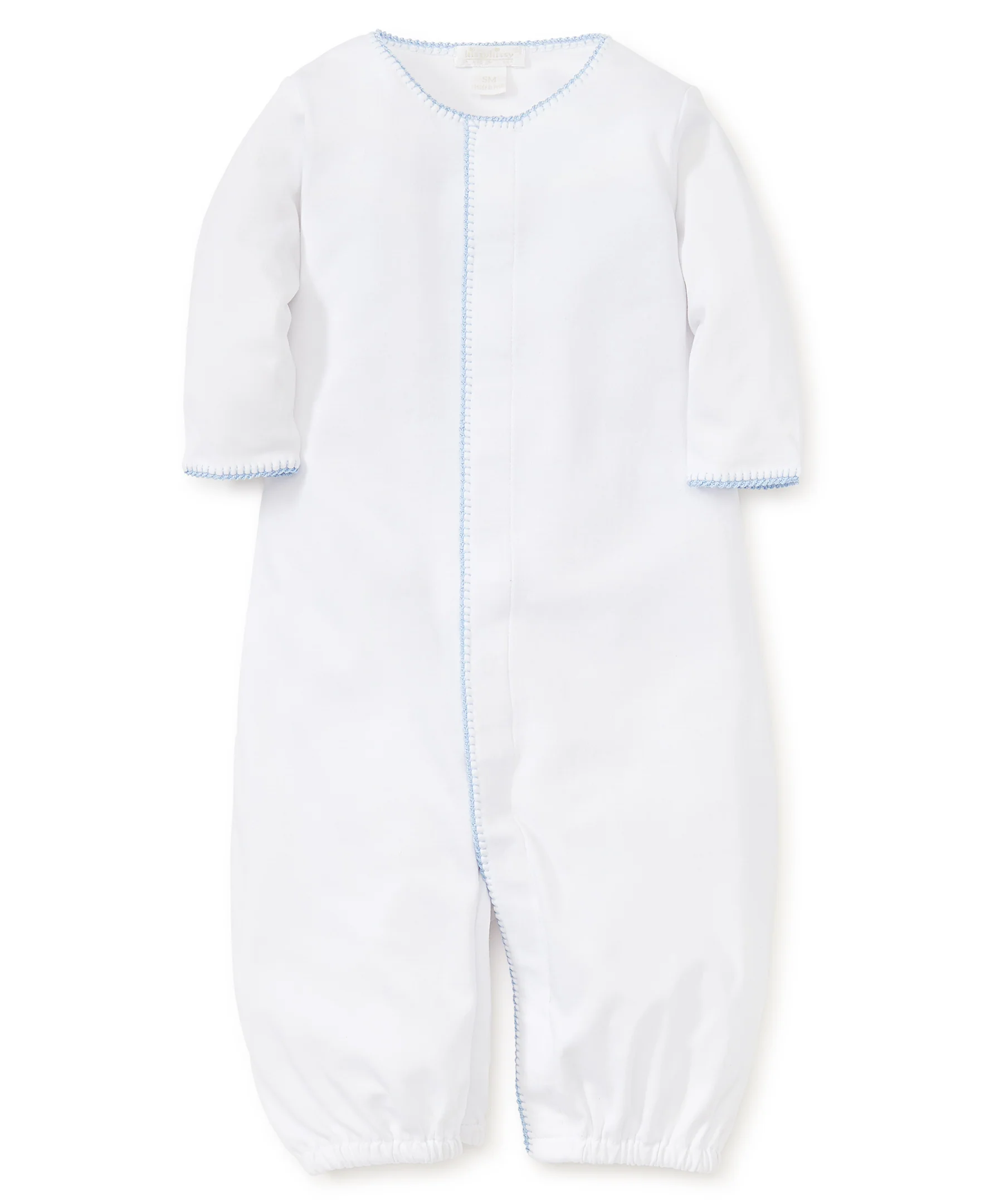 White/Blue New Premier Basics Converter Gown - Image 2