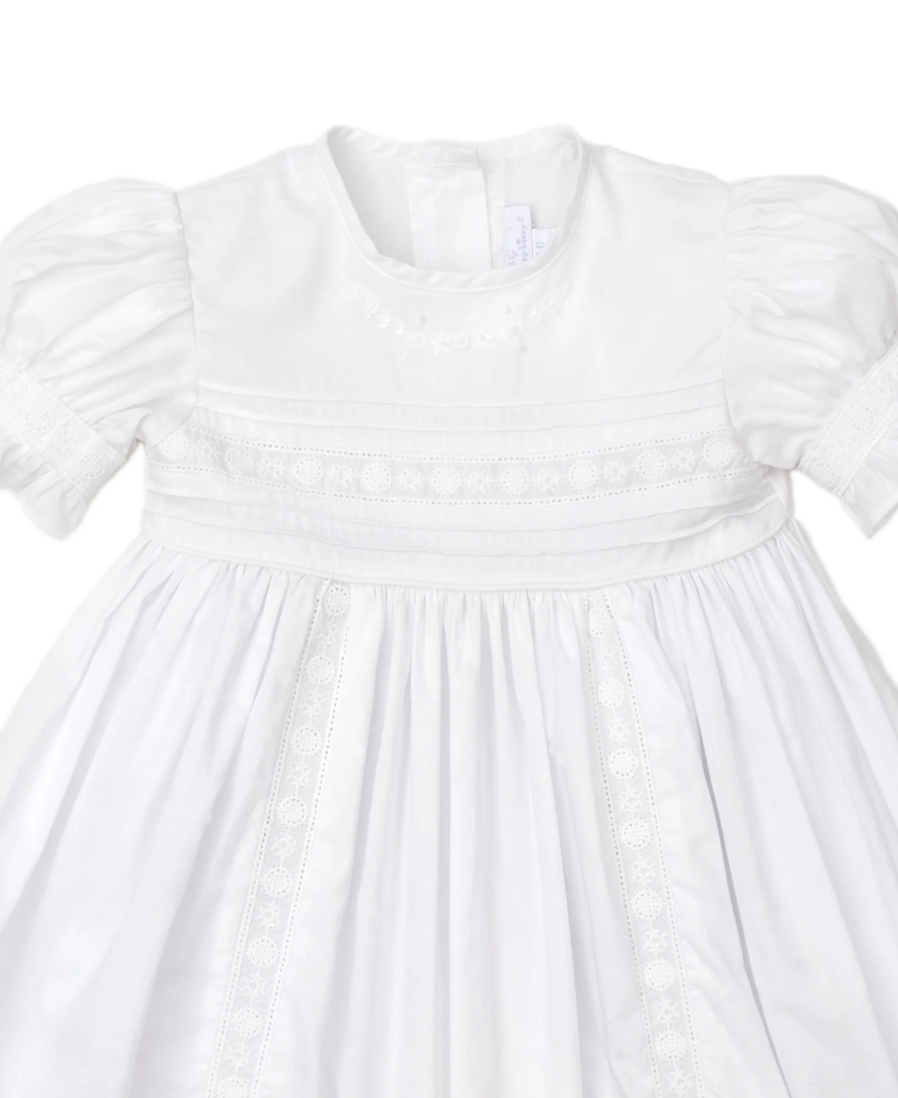 NEW Nicole Christening Gown & Hat Set - Image 2