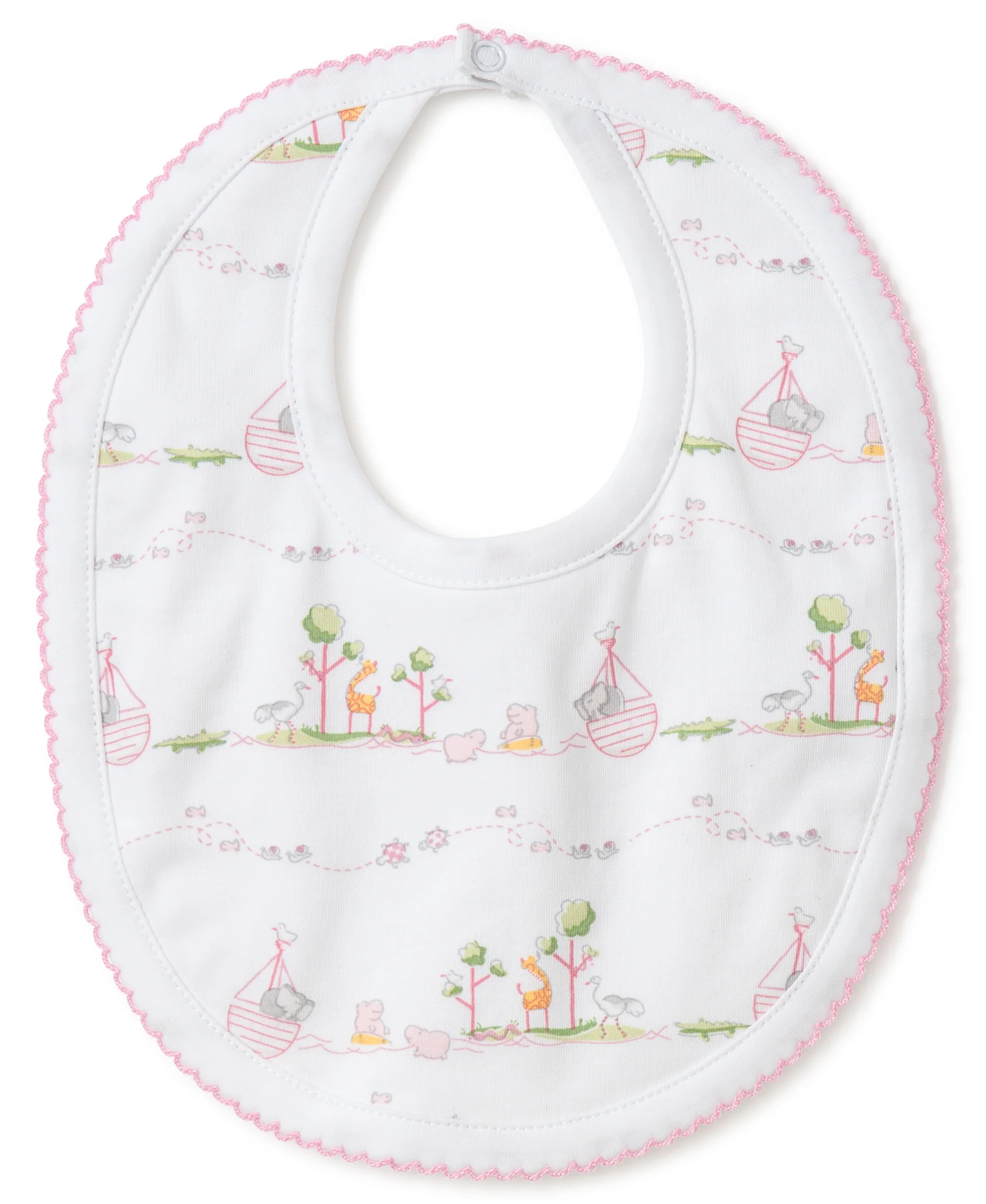 Noah's Print Bib