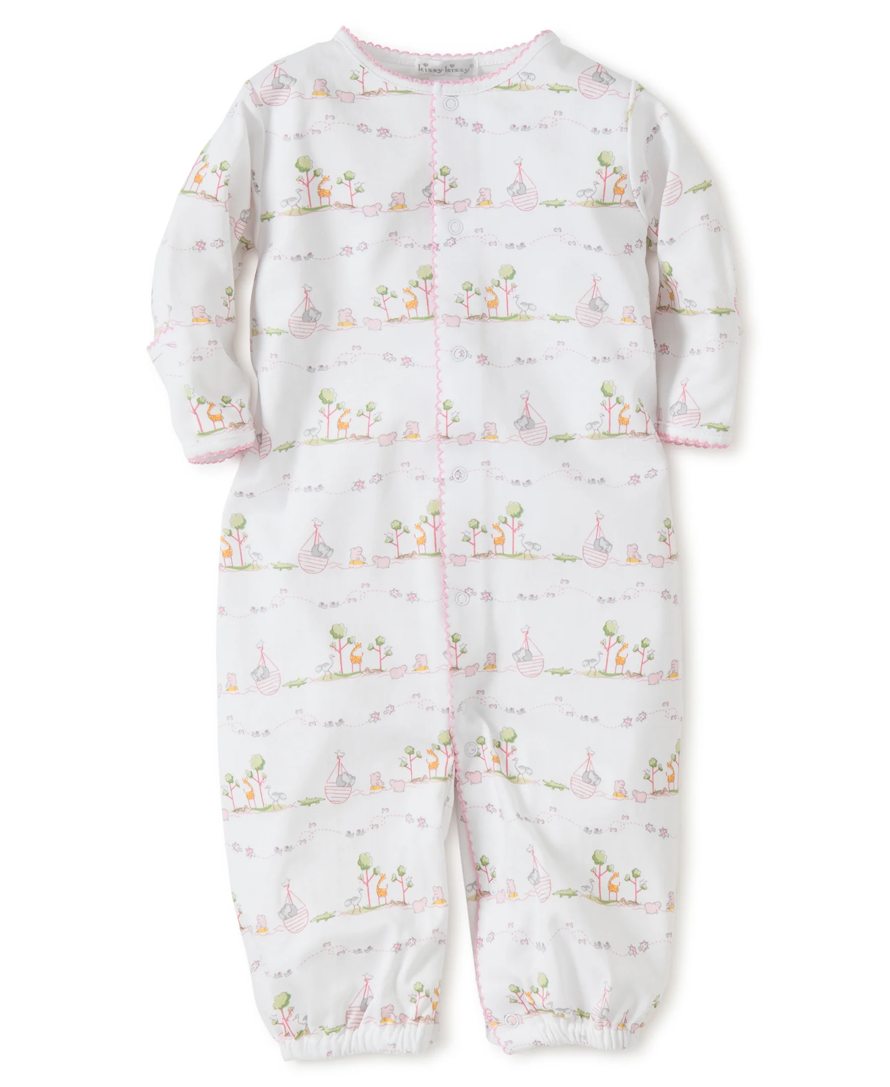 Noah's Print Convertible Gown - Image 2