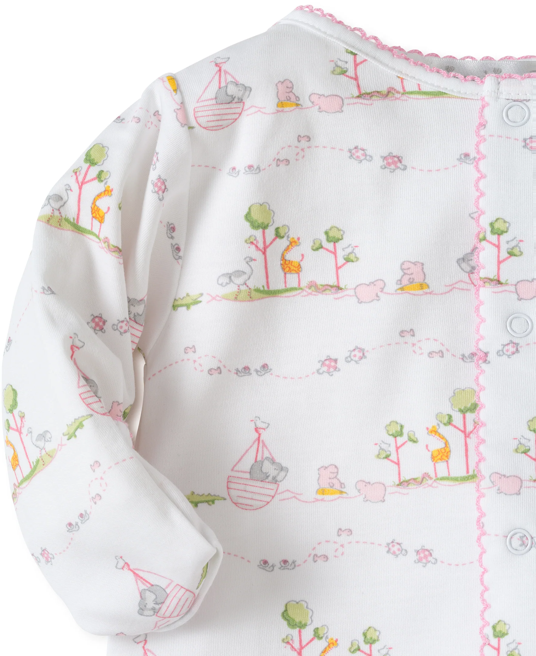 Noah's Print Convertible Gown - Image 3