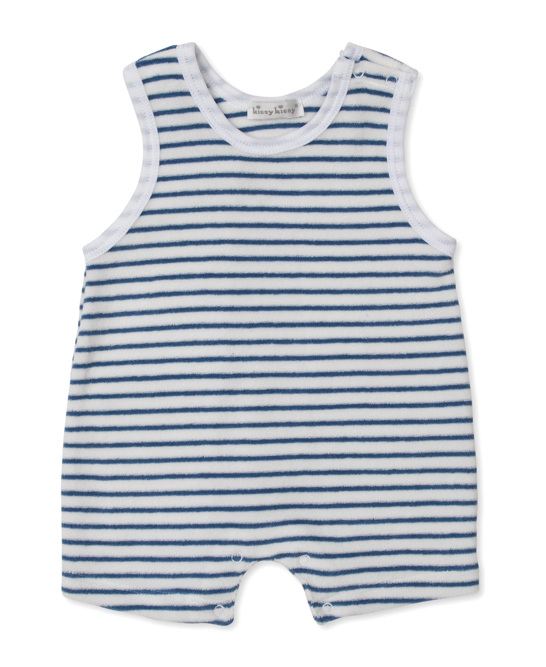 Ocean Antics Blue Terry Playsuit - Image 2