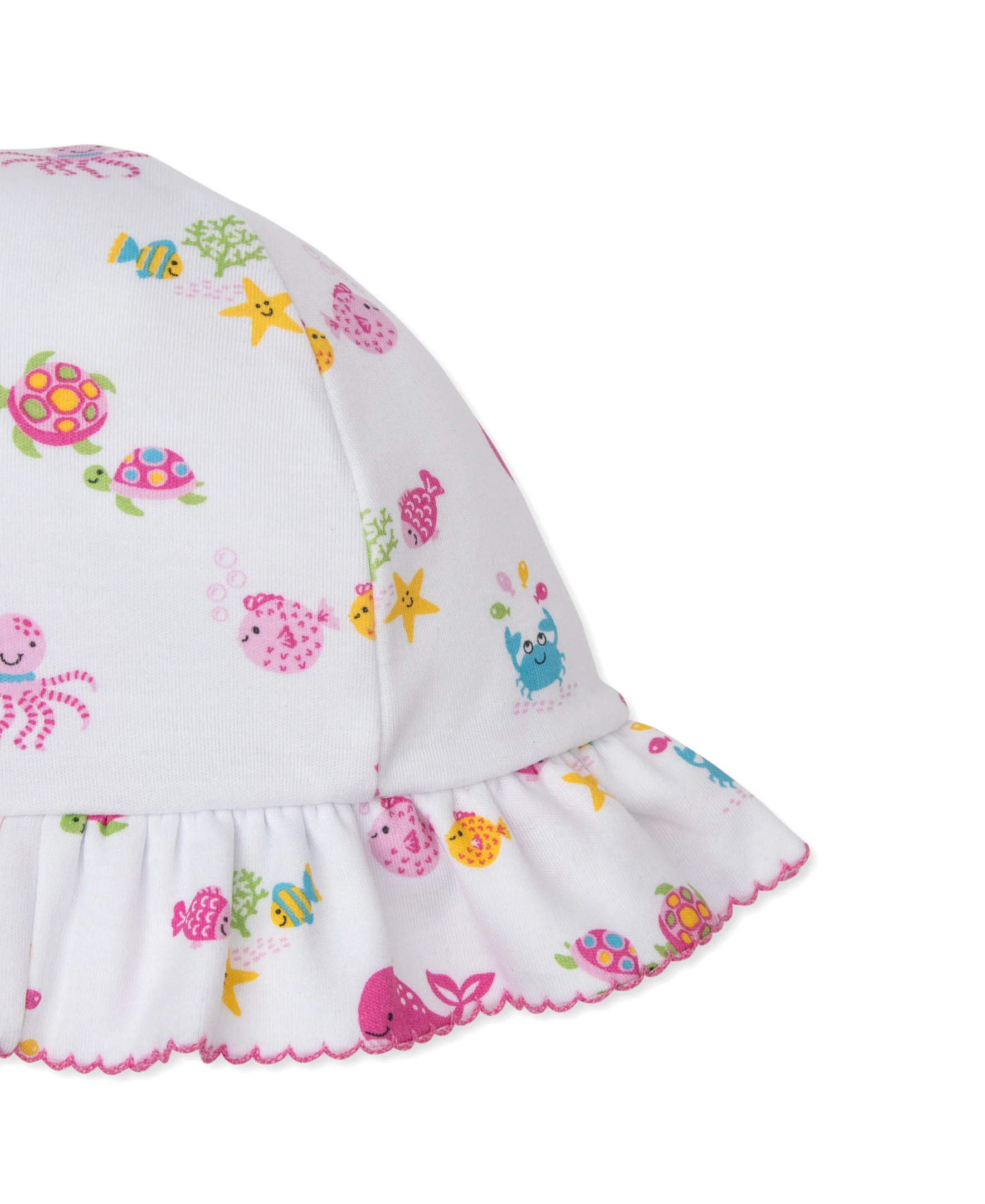 Ocean Antics Pink Floppy Hat - Image 3