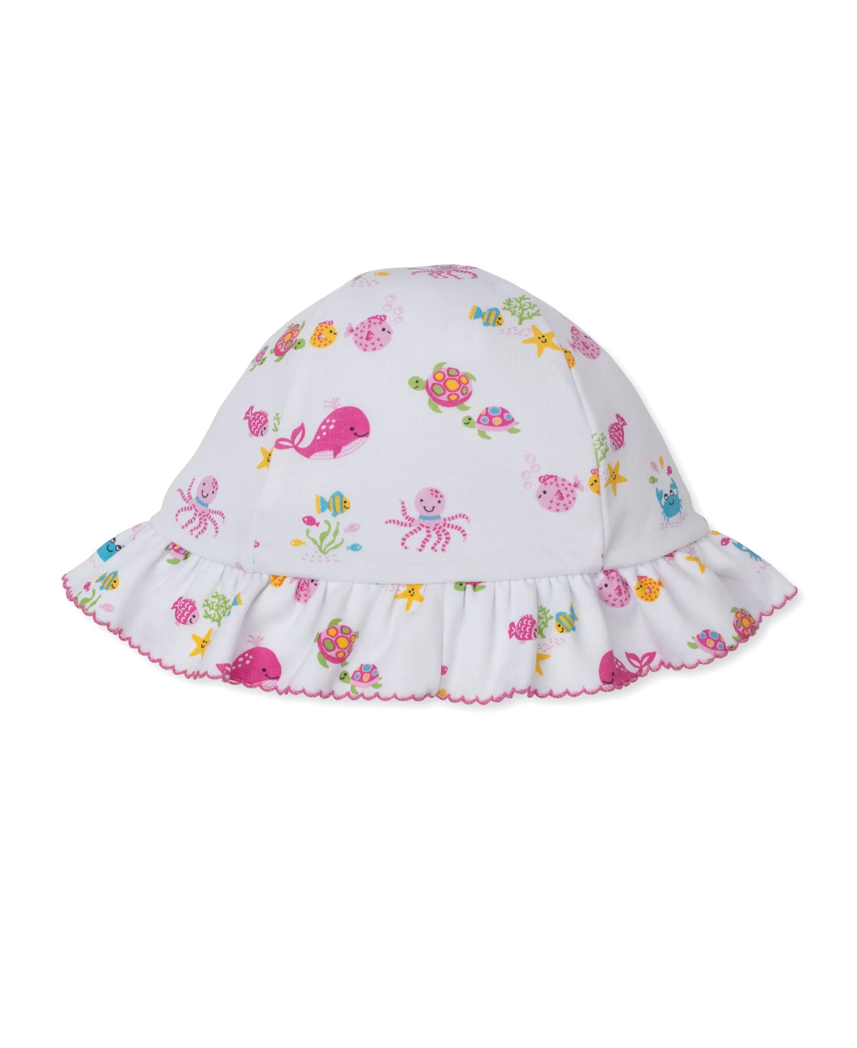 Ocean Antics Pink Floppy Hat - Image 4