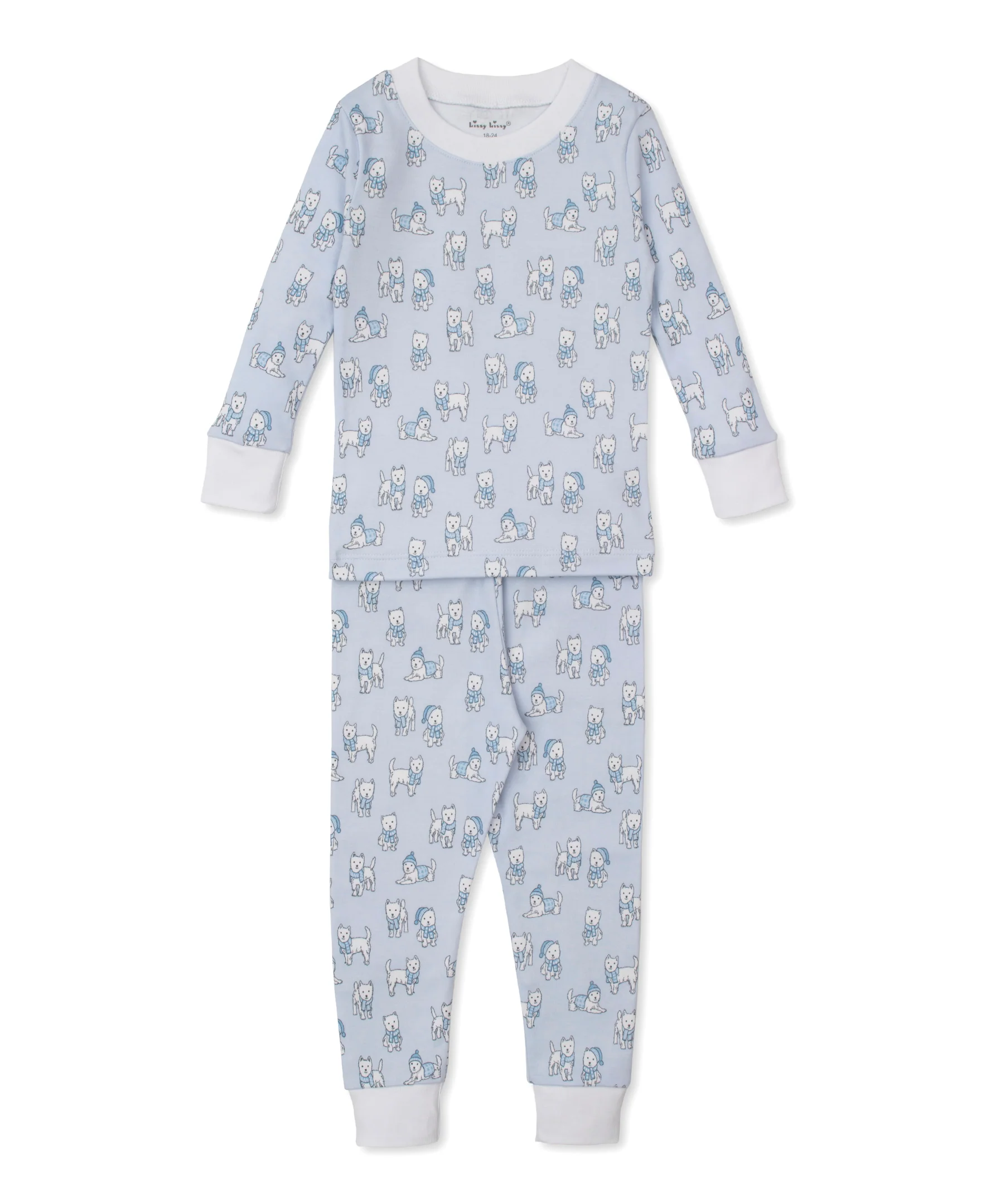 Pack of Pups Blue Pajama Set