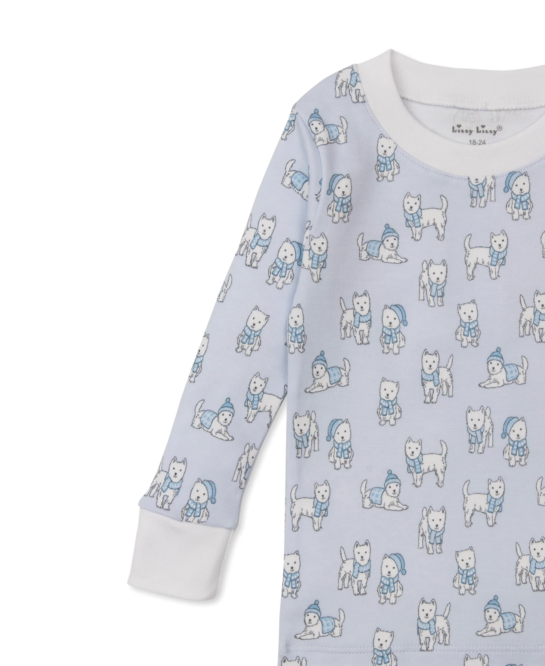 Pack of Pups Blue Toddler Pajama Set - Image 3