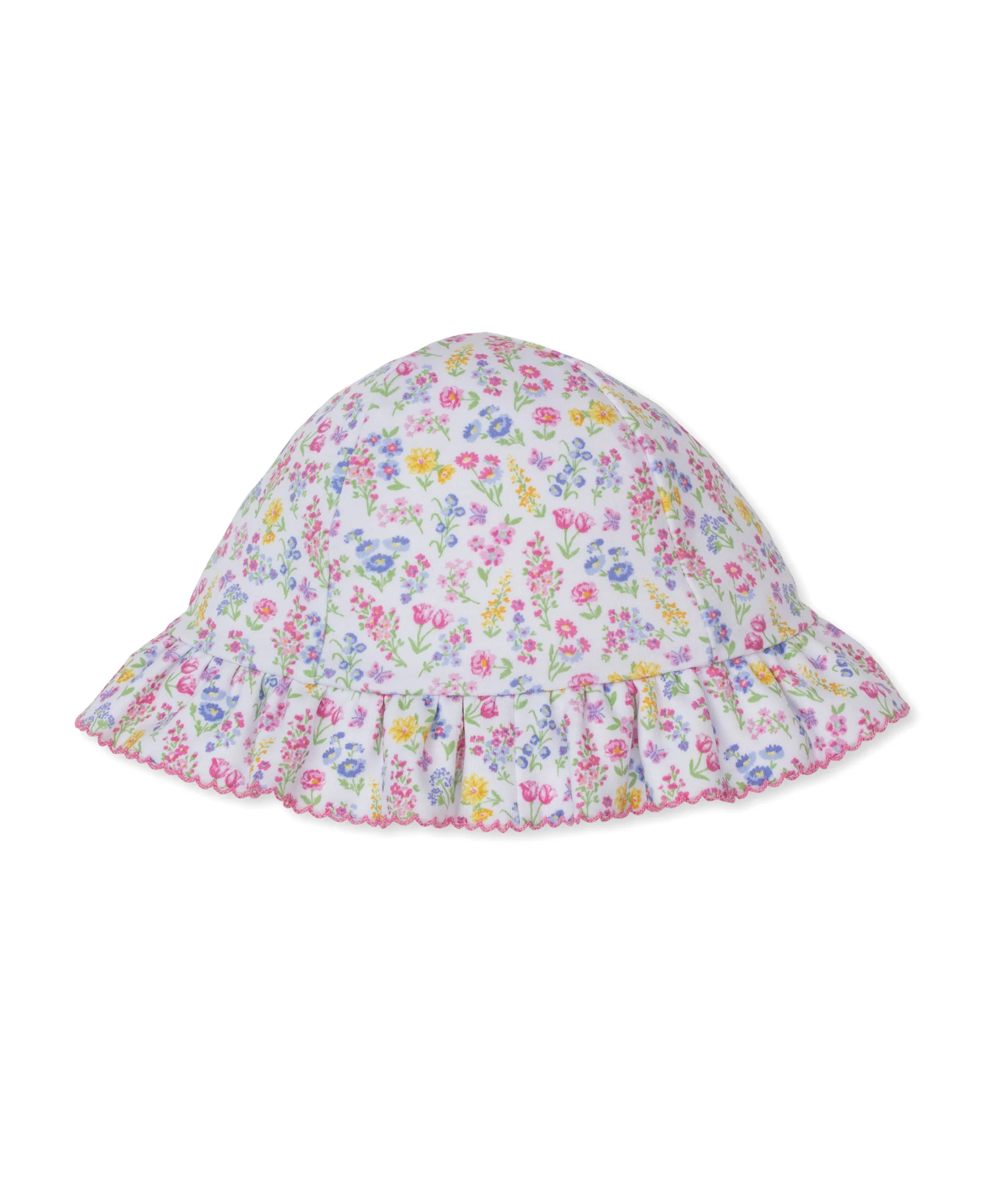 Pastel Gardens Floral Floppy Hat