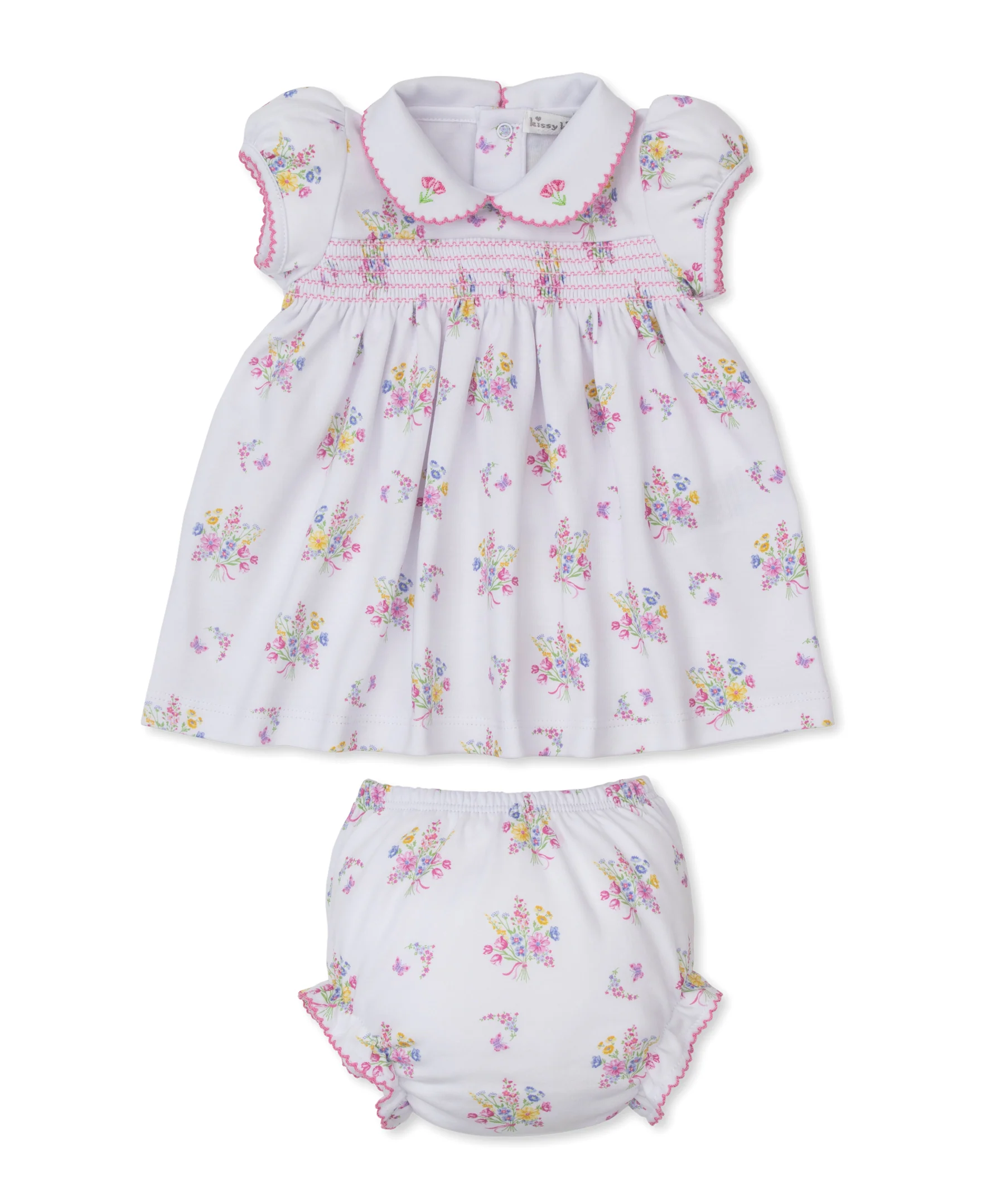 Pastel Gardens Smocked Dress Set - Image 2