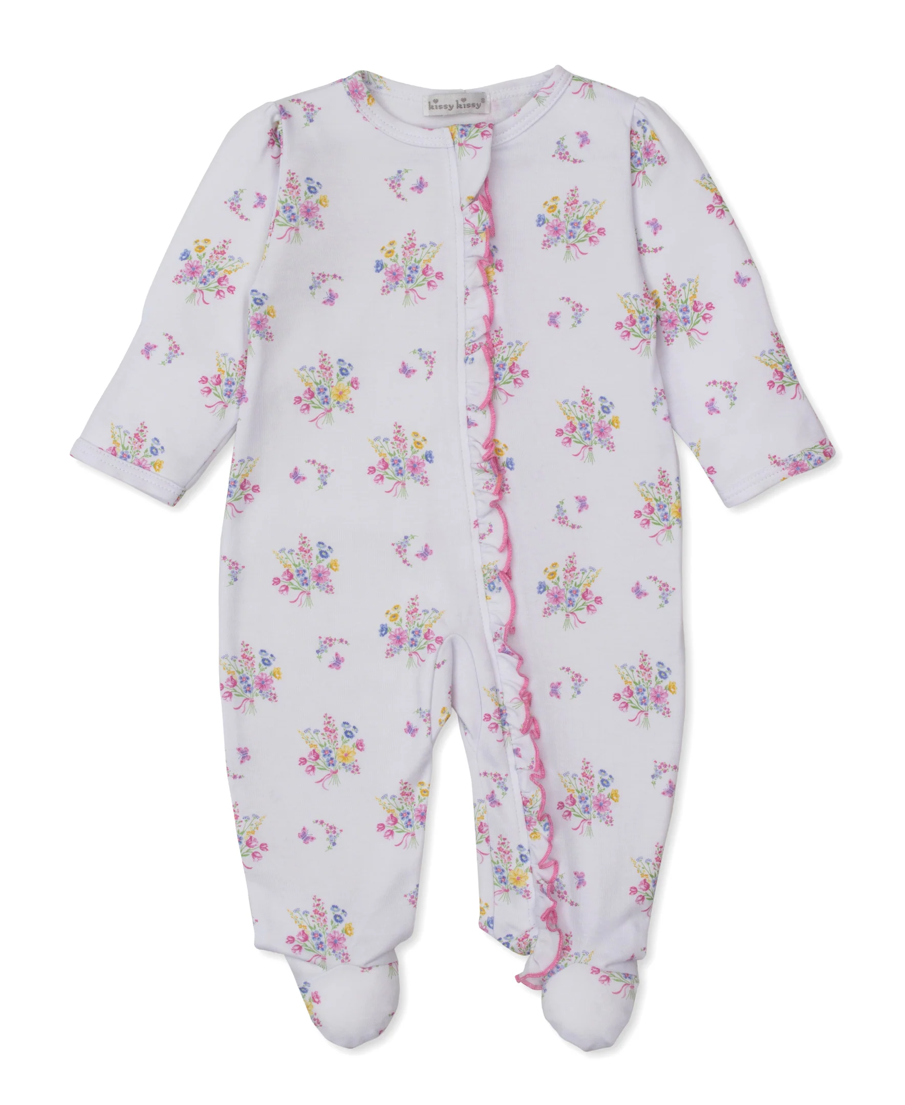 Pastel Gardens Zip Footie - Image 2