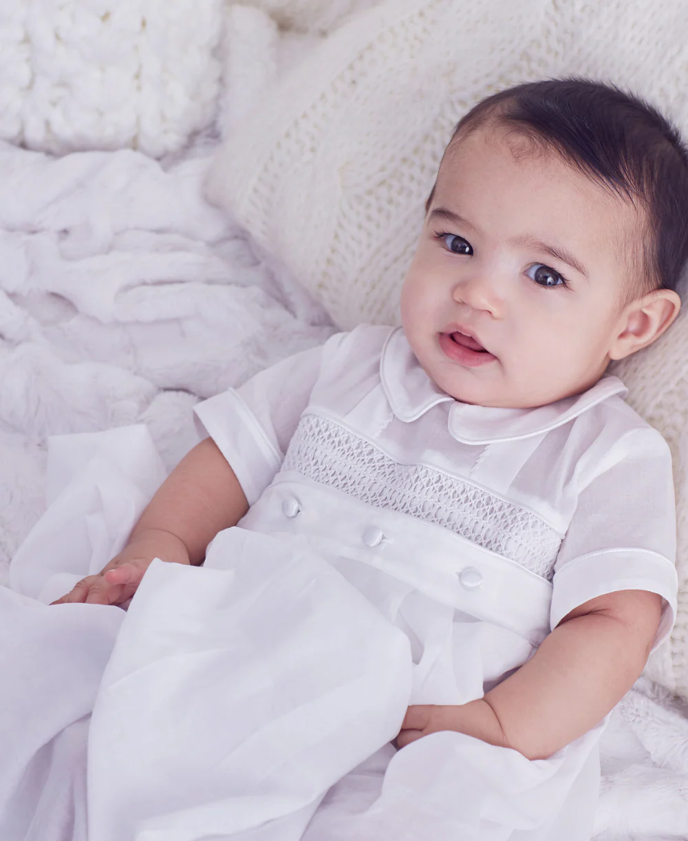 Phillip Convertible Christening Gown & Hat Set