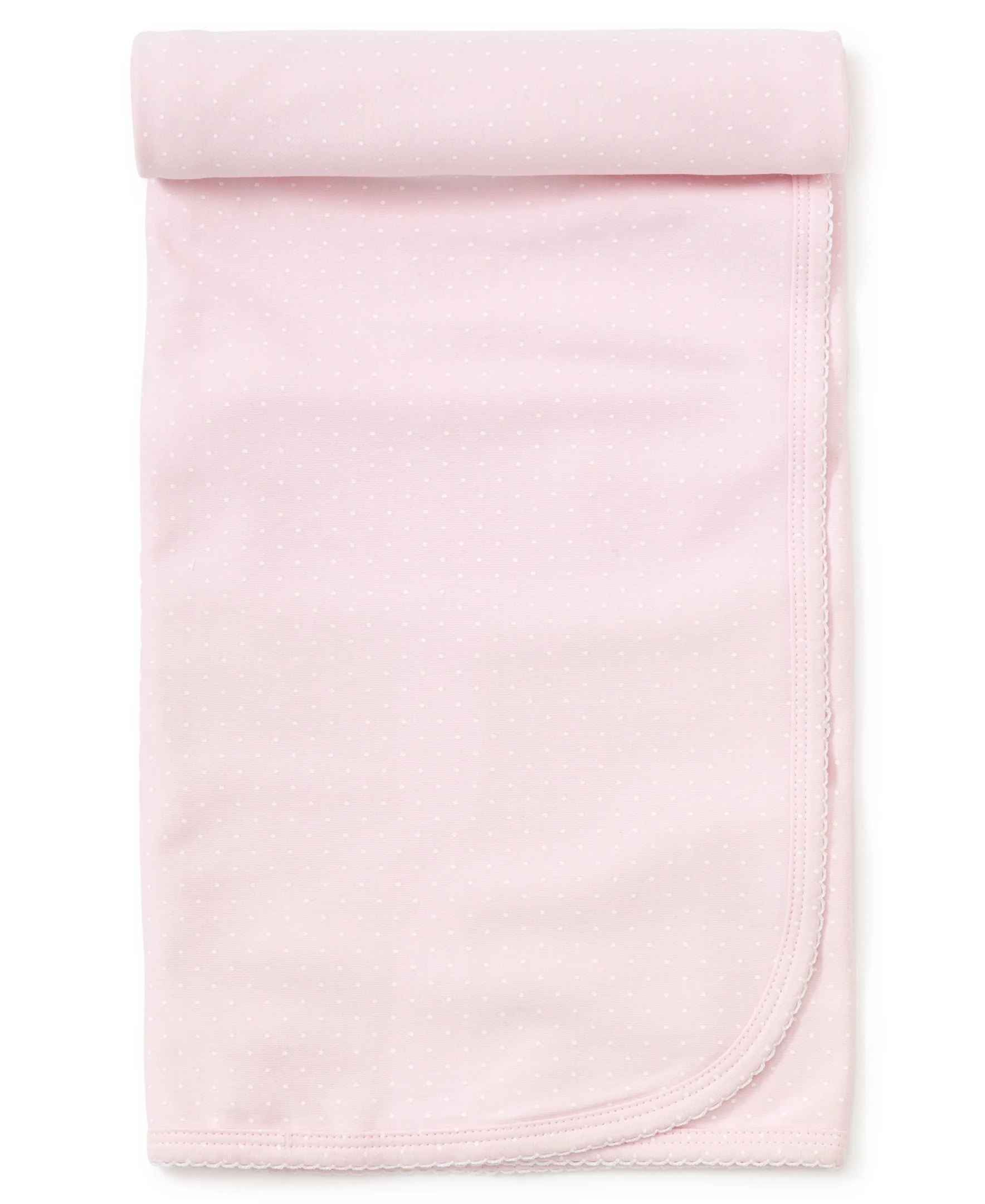 Pink/White New Kissy Dots Print Blanket