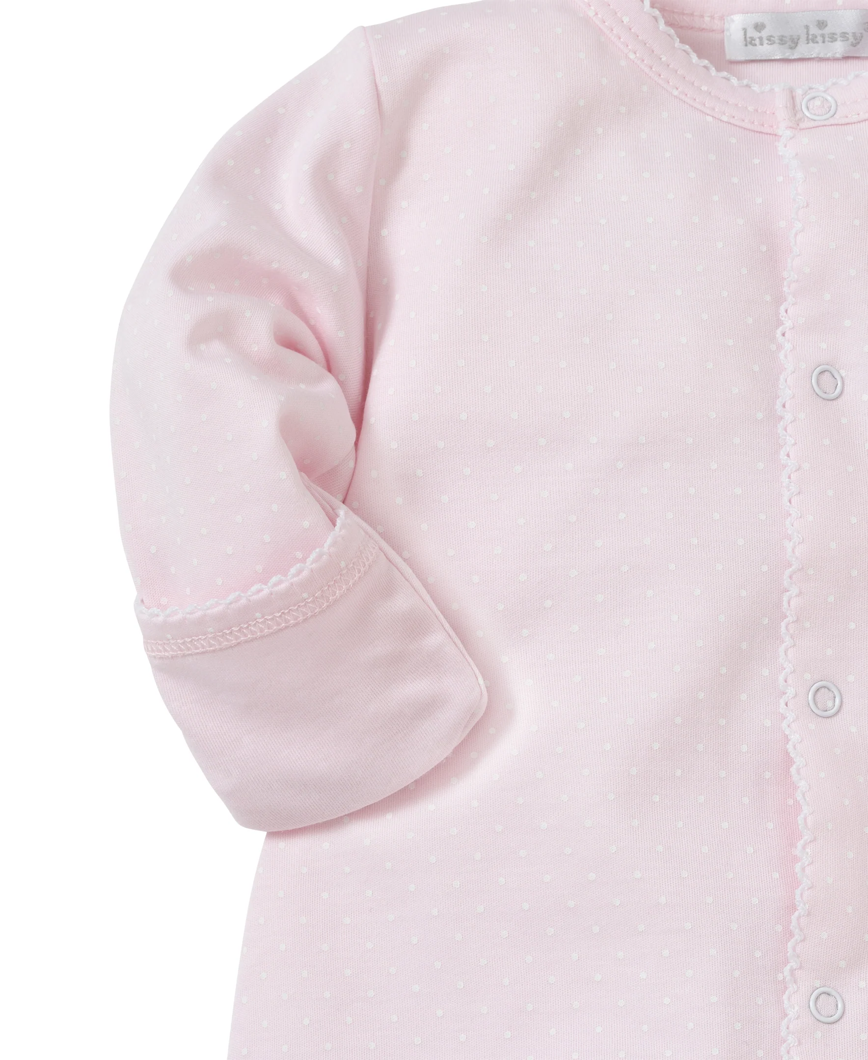 Pink/White New Kissy Dots Print Converter Gown - Image 3