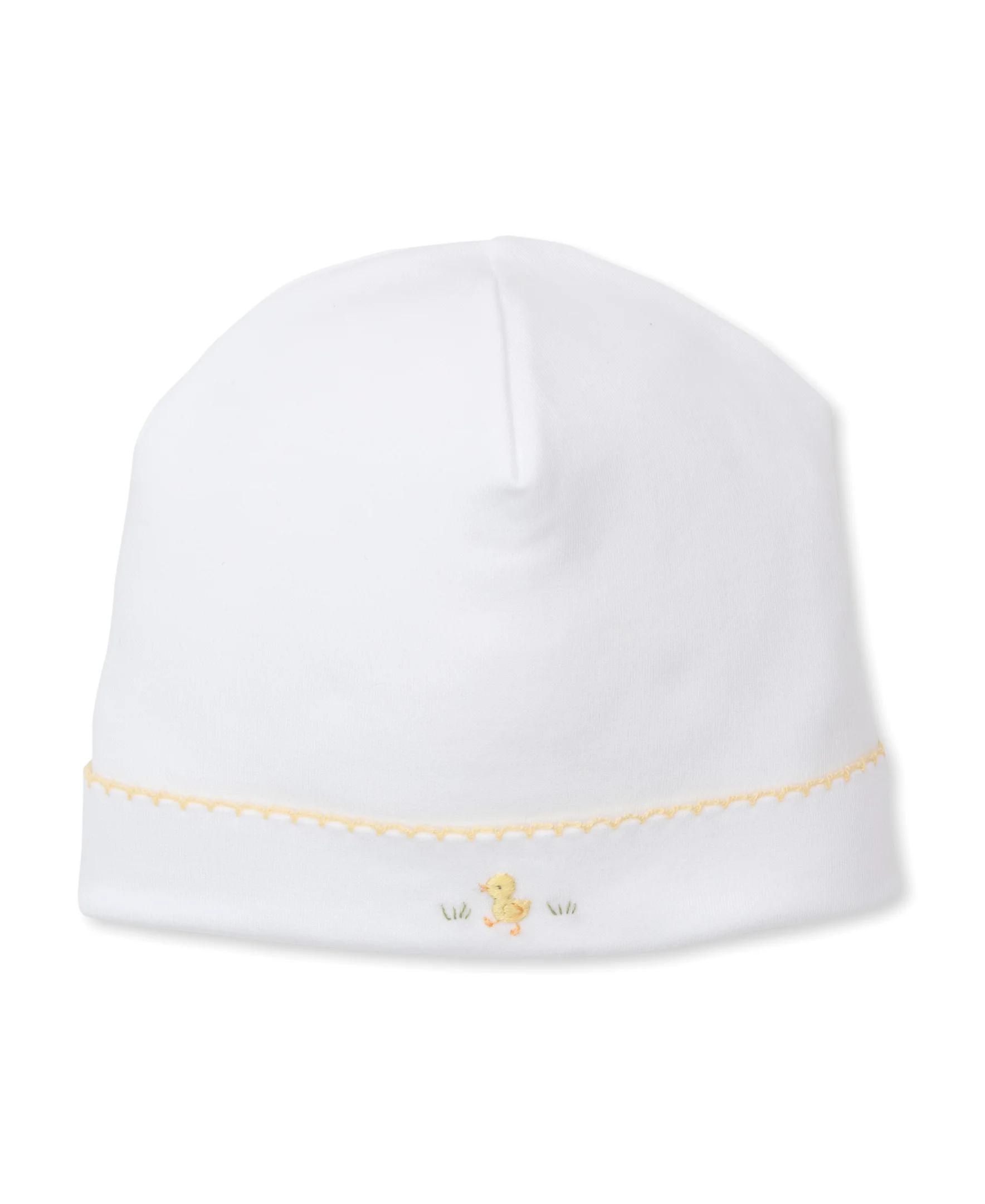 Premier Baby Duckling White/Yellow Hand Emb. Hat - Image 2