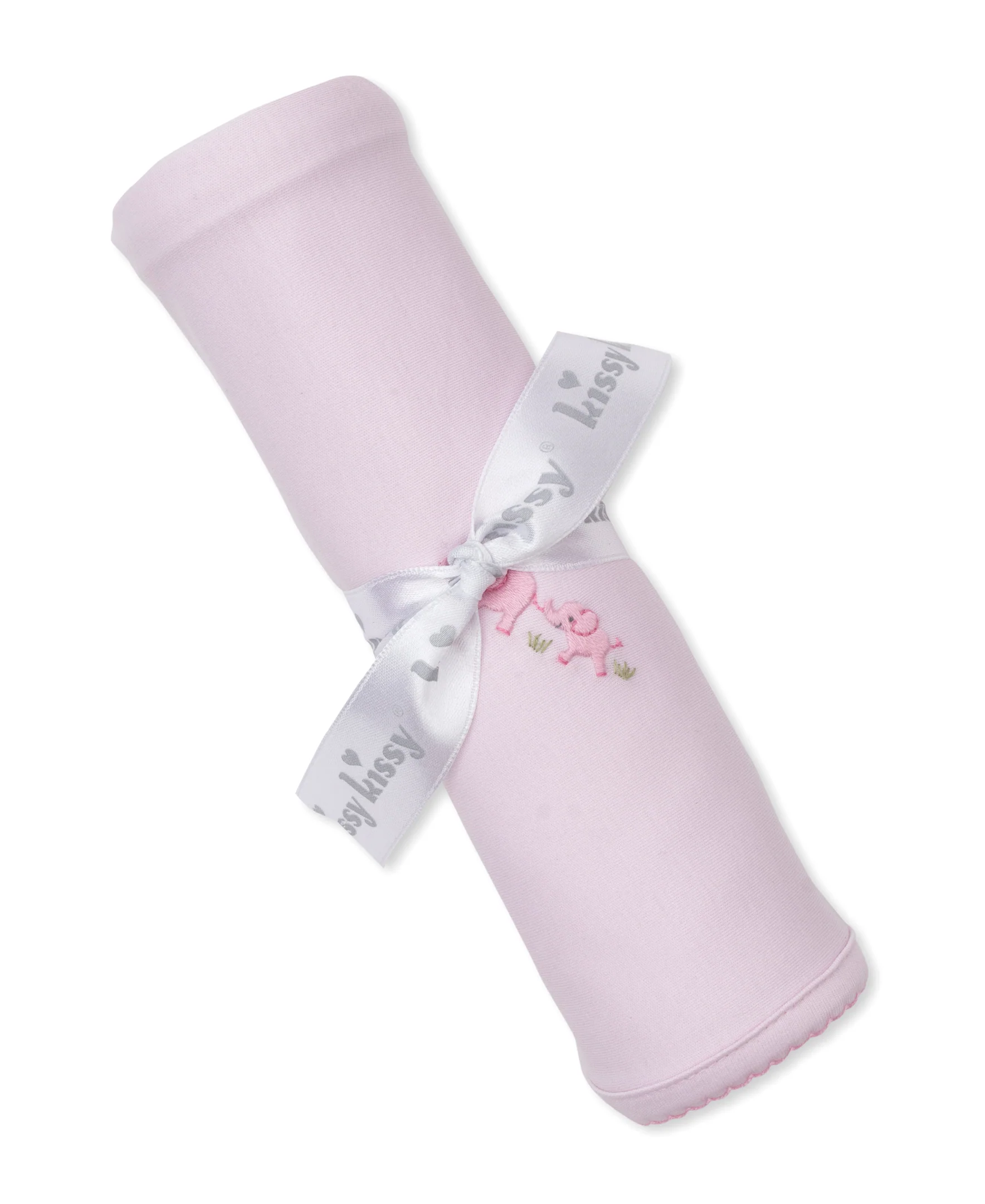 Premier Elephant Esprit Pink Hand Emb. Blanket - Image 2