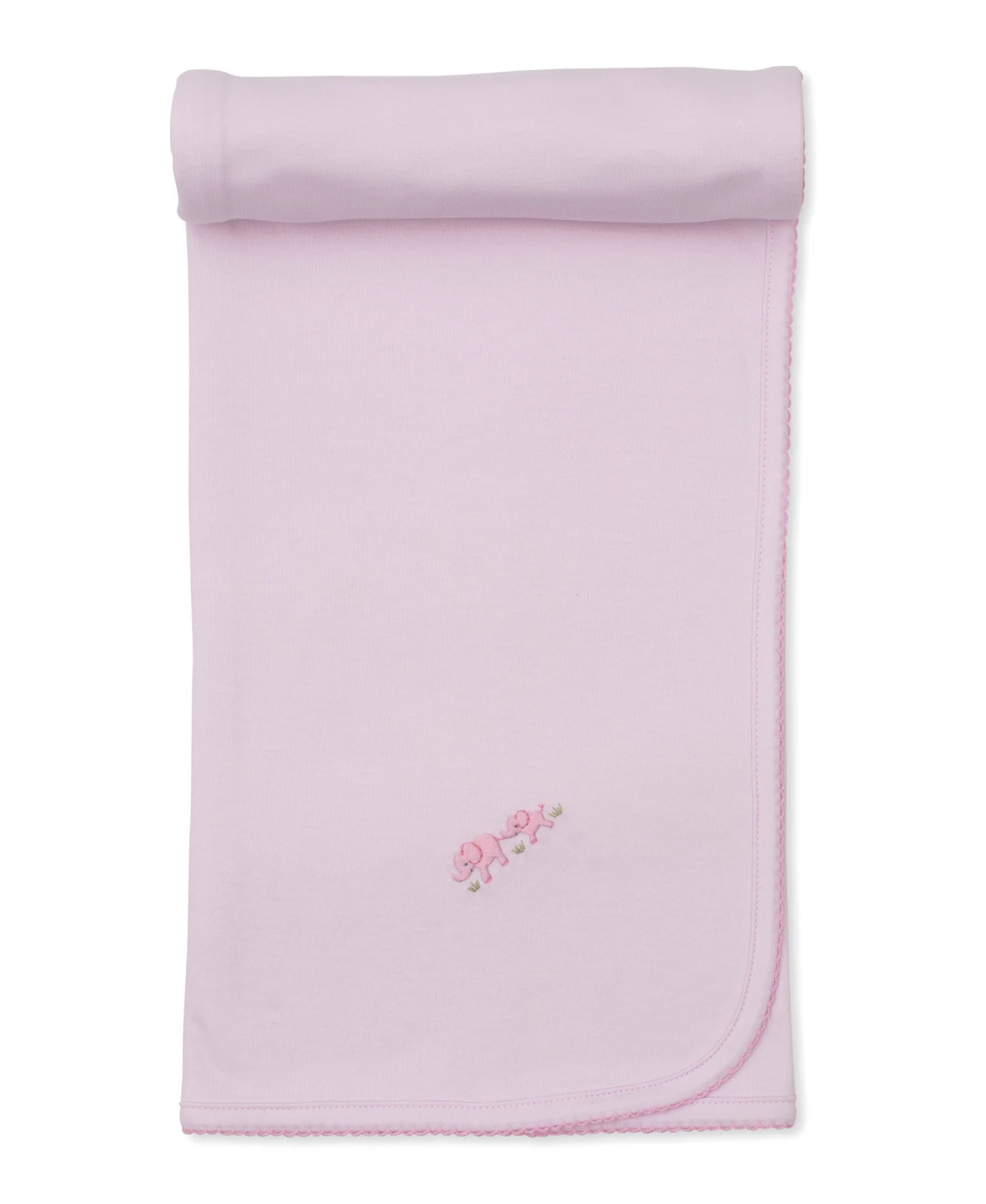 Premier Elephant Esprit Pink Hand Emb. Blanket - Image 3