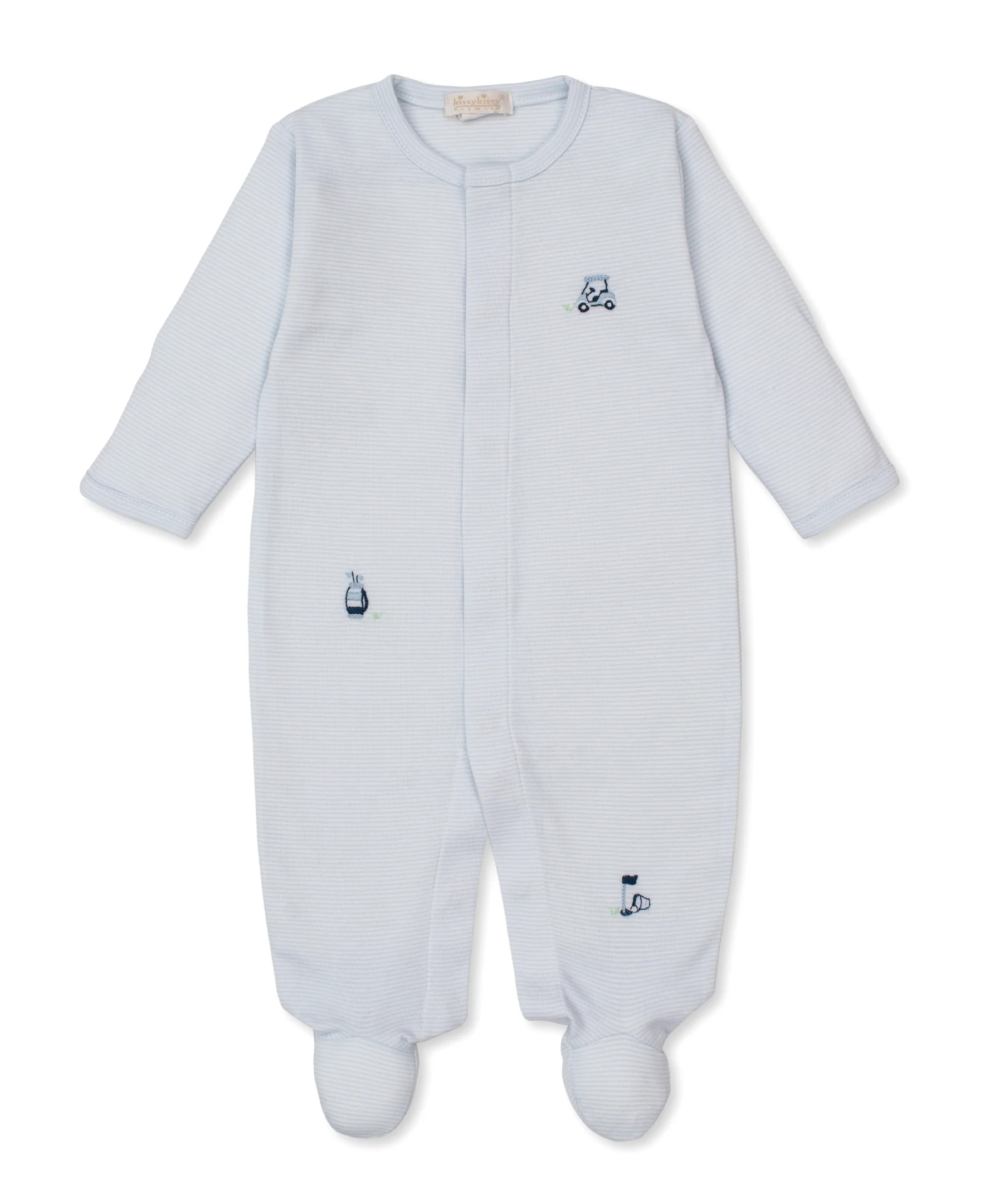 Premier Golf Championship Hand Emb. Stripe Footie