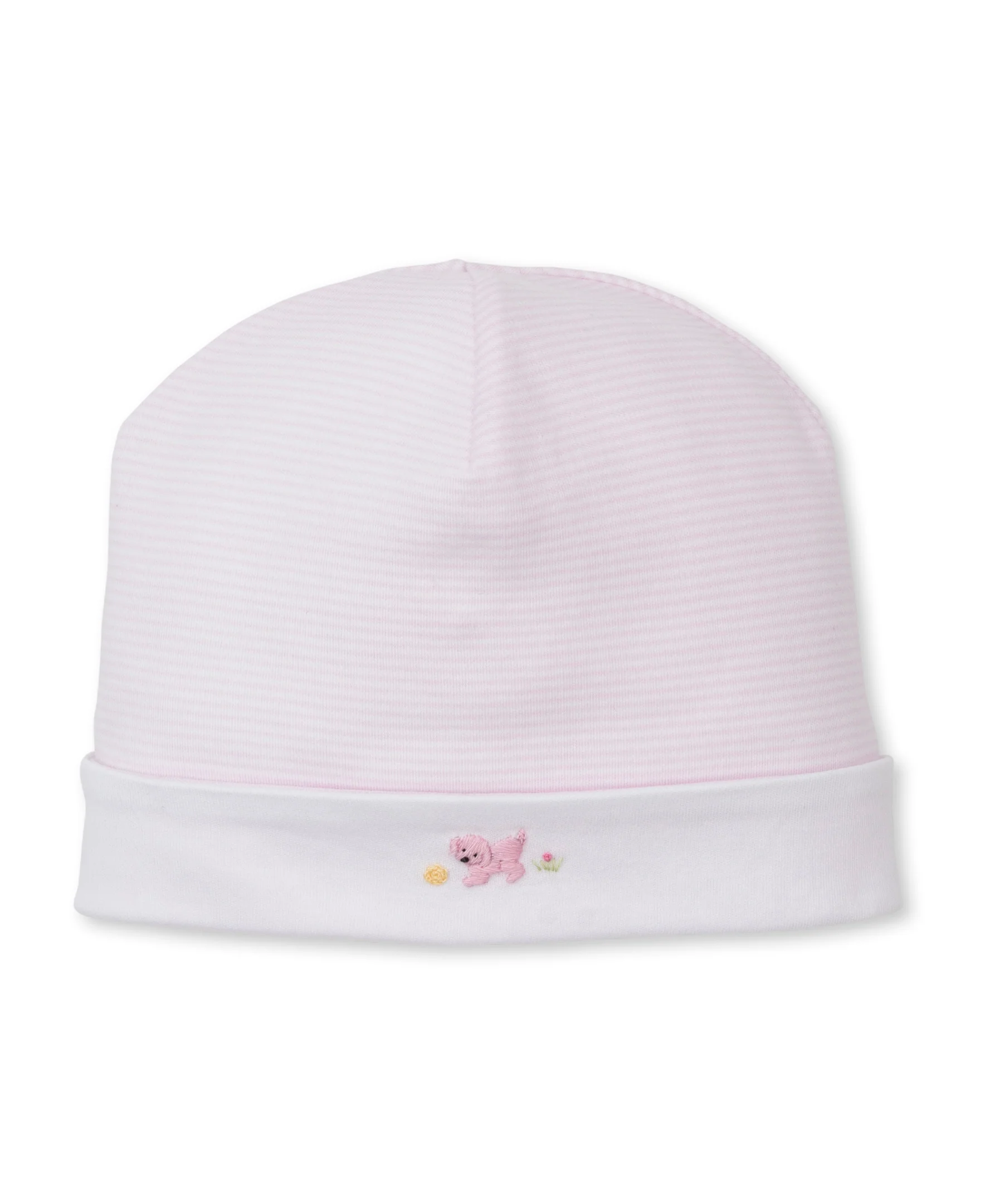 Premier Playful Pups Pink/White Hand Emb. Hat - Image 3