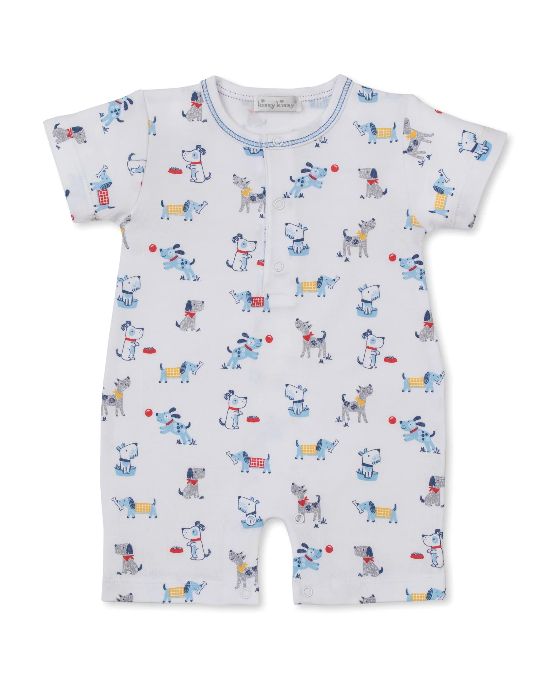 Puppy Patch Short Playsuit