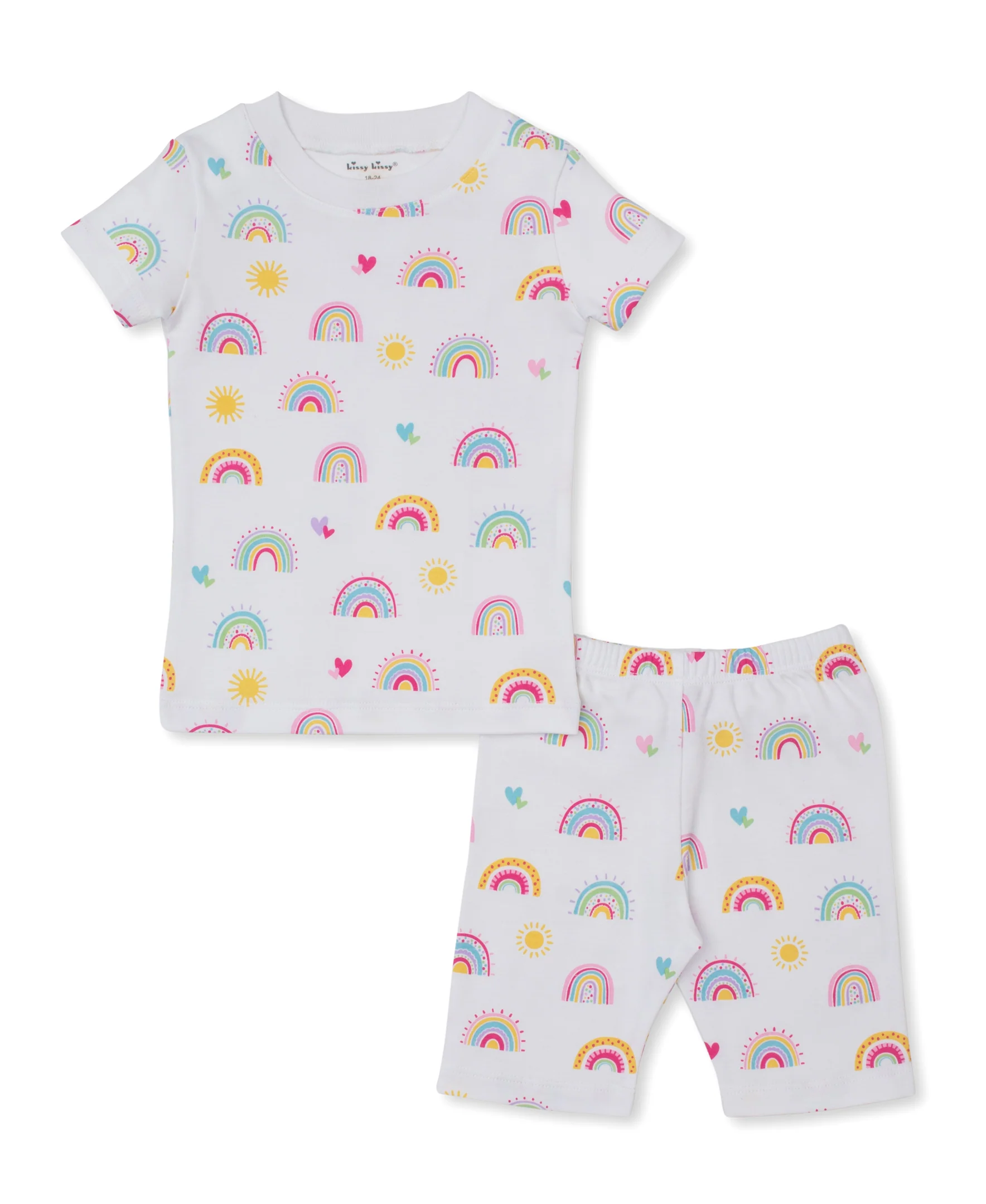 Rainbow Sunshine Short Pajama Set - Image 2