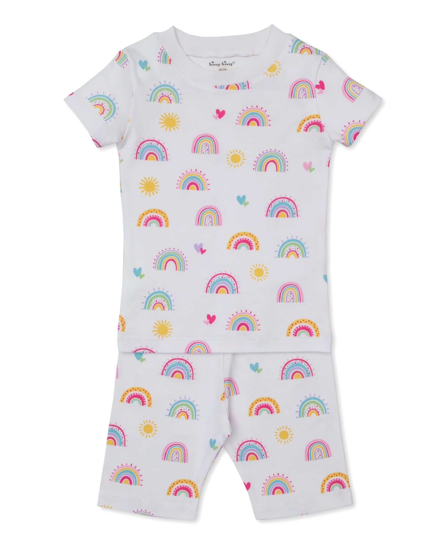 Rainbow Sunshine Short Pajama Set - Image 3