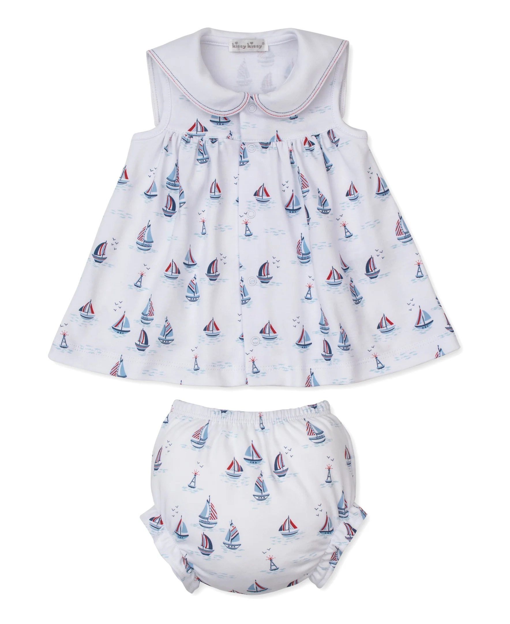 Red, White, & Blue Regatta Dress Set - Image 2
