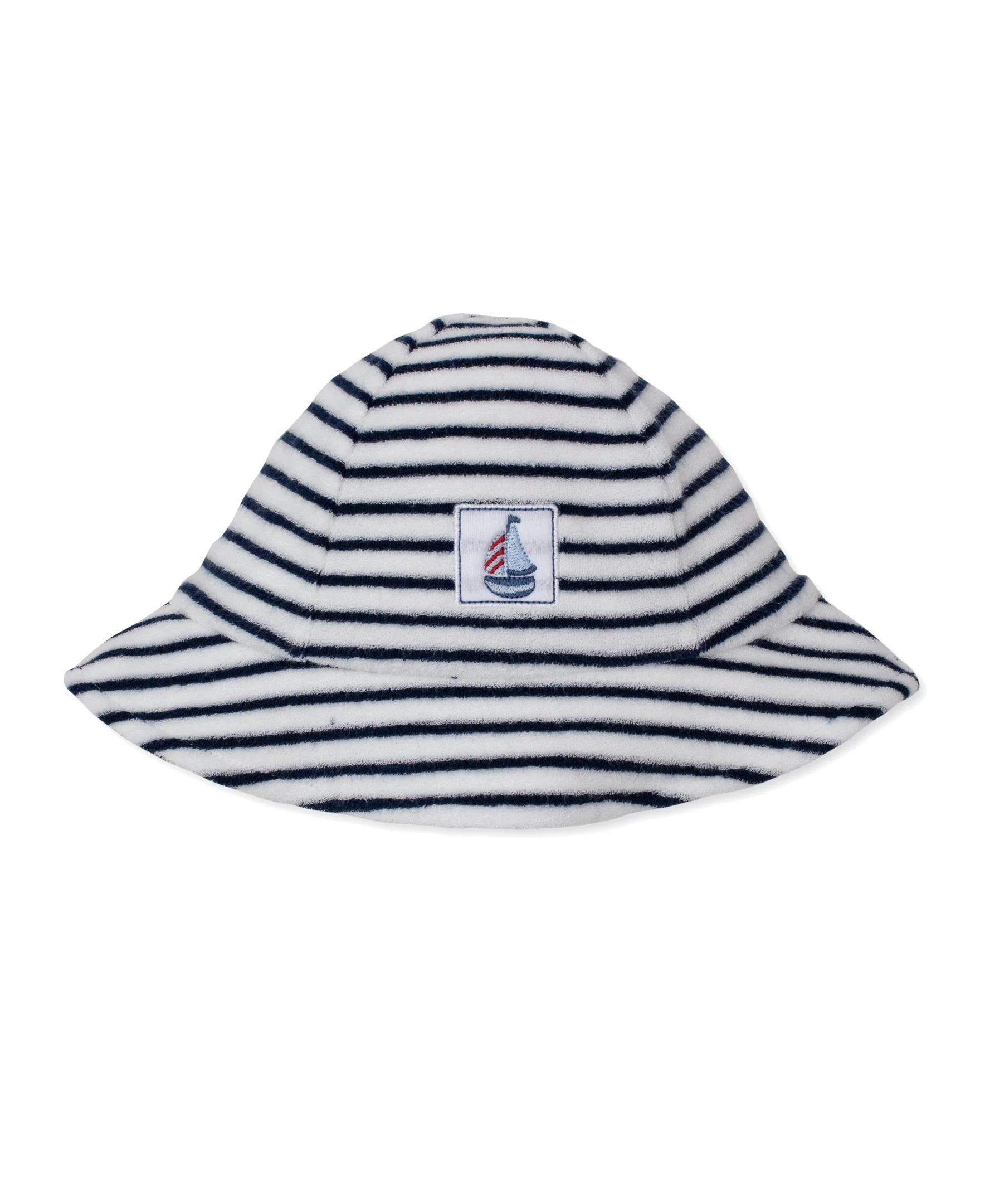 Red, White, & Blue Regatta Stripe Terry Sunhat