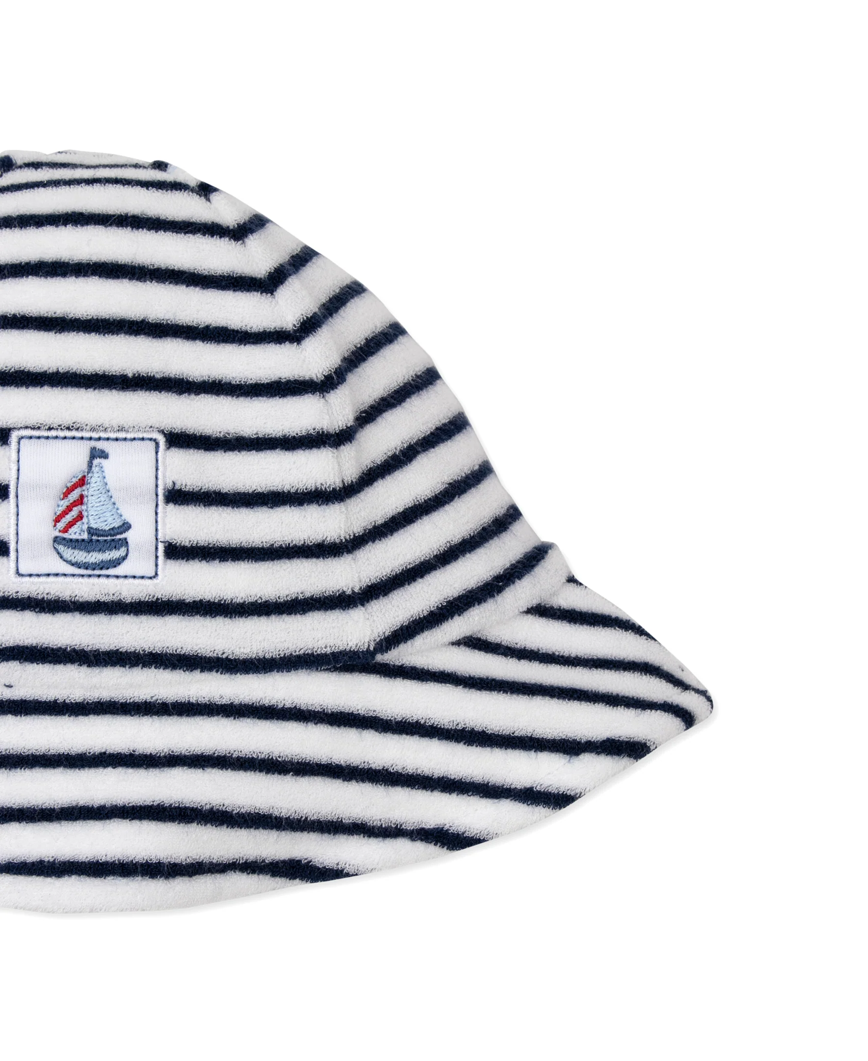 Red, White, & Blue Regatta Stripe Terry Sunhat - Image 2