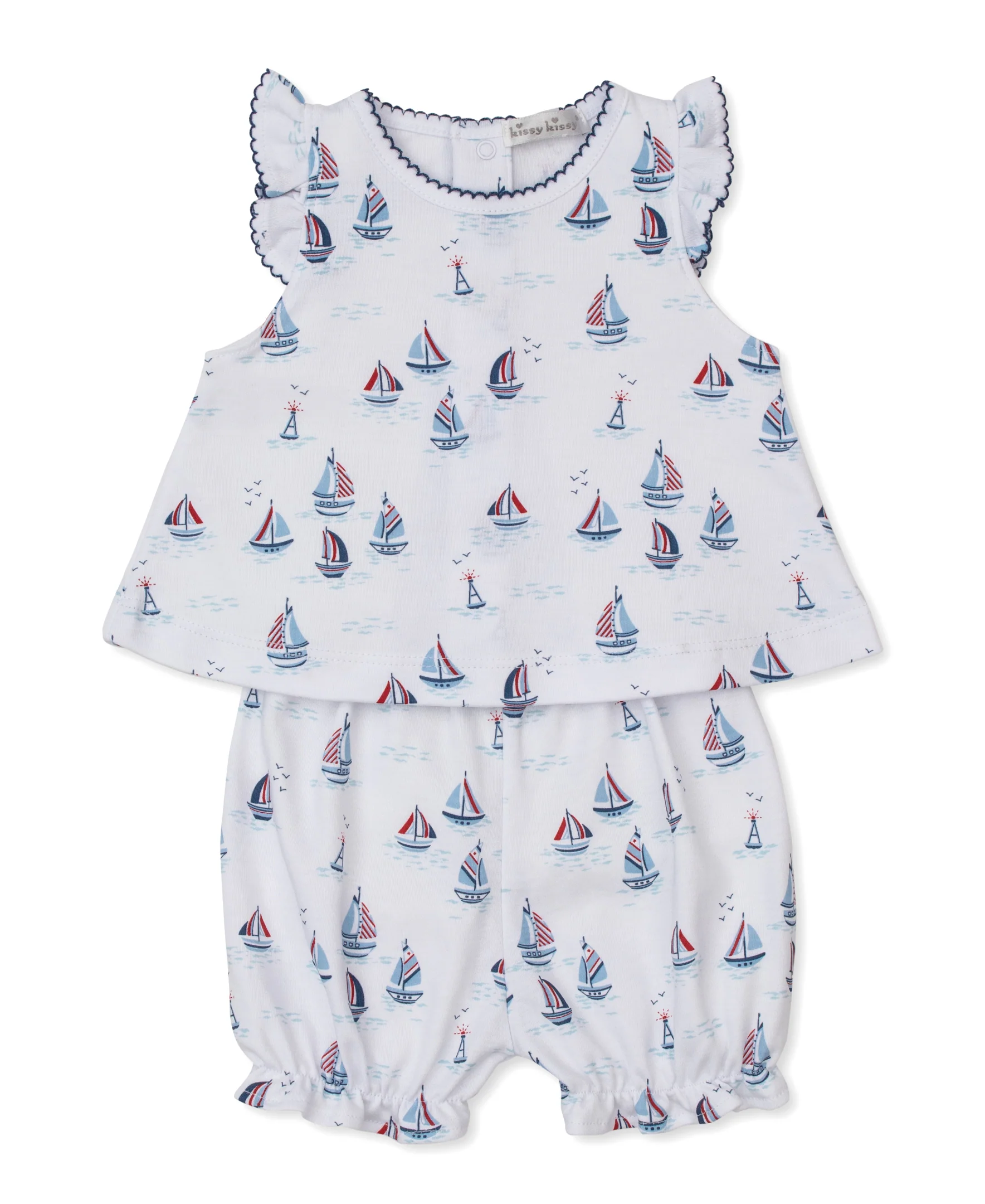 Red, White, & Blue Regatta Sunsuit Set