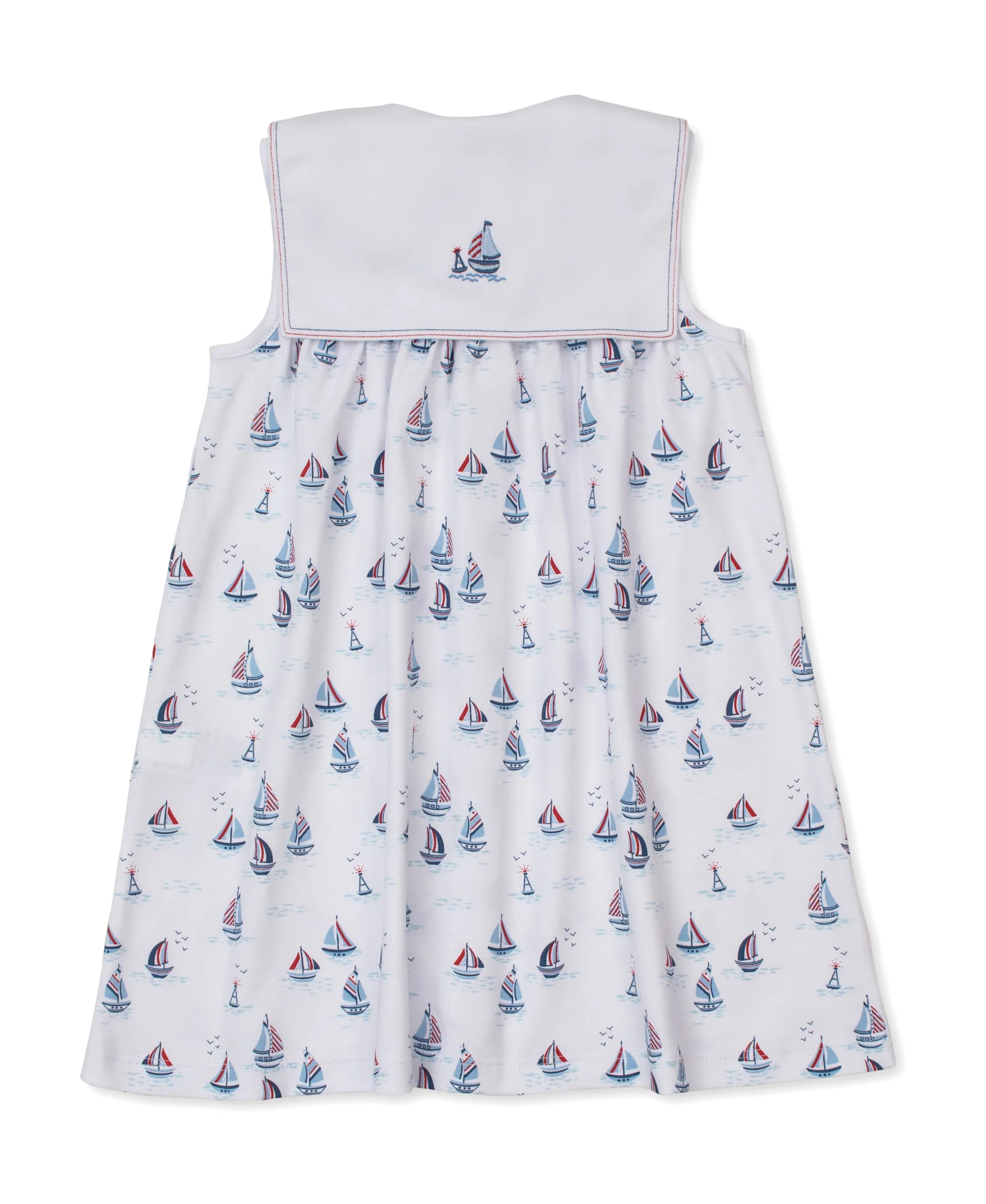 Red, White, & Blue Regatta Toddler Dress - Image 2