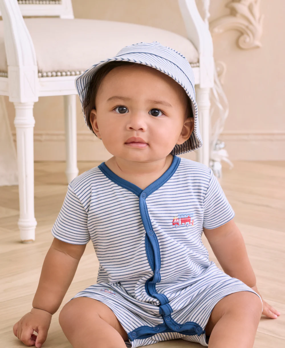 Rescue Raid Short Stripe Playsuit