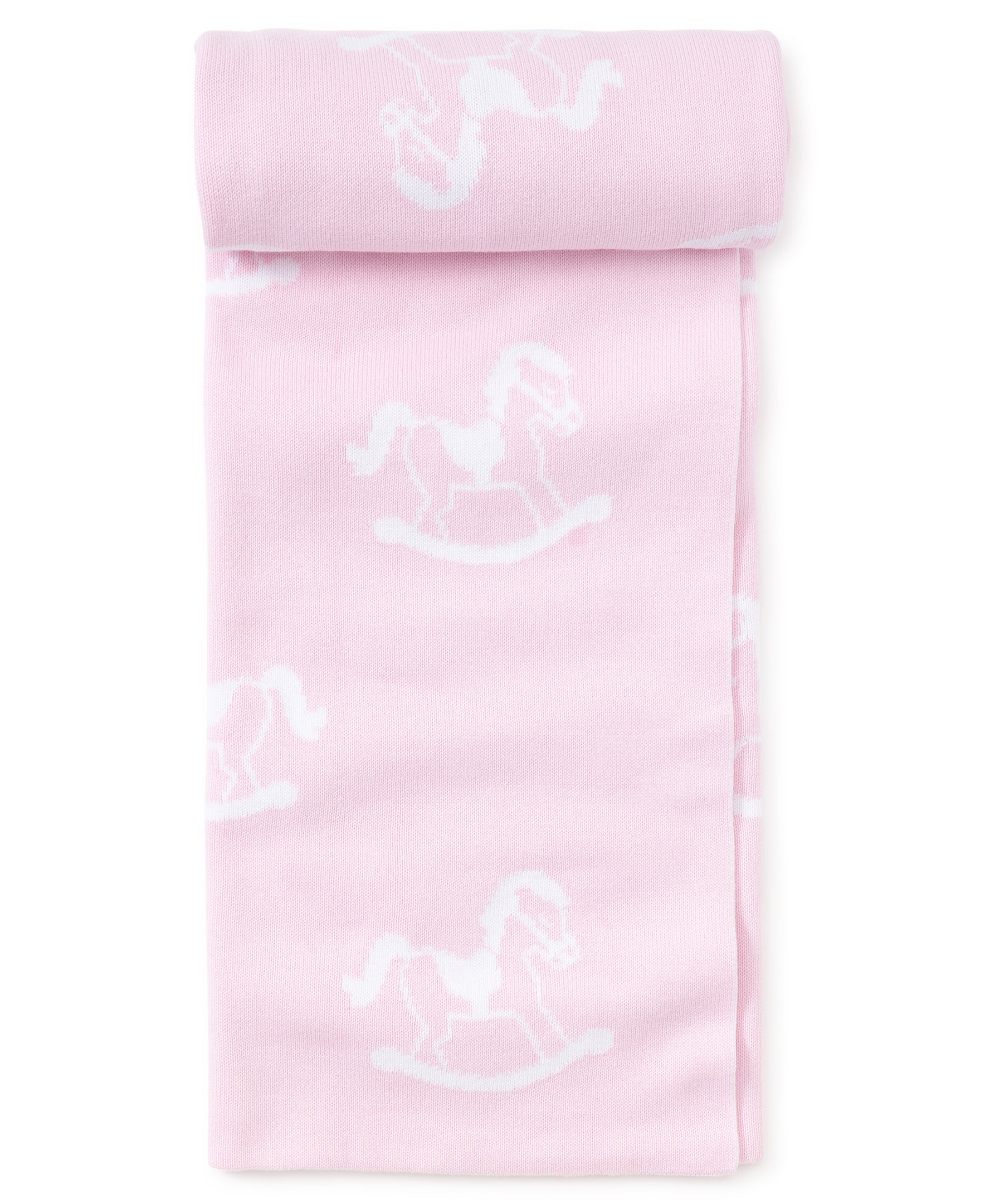 Pink Rocker Knit Novelty Blanket - Image 2