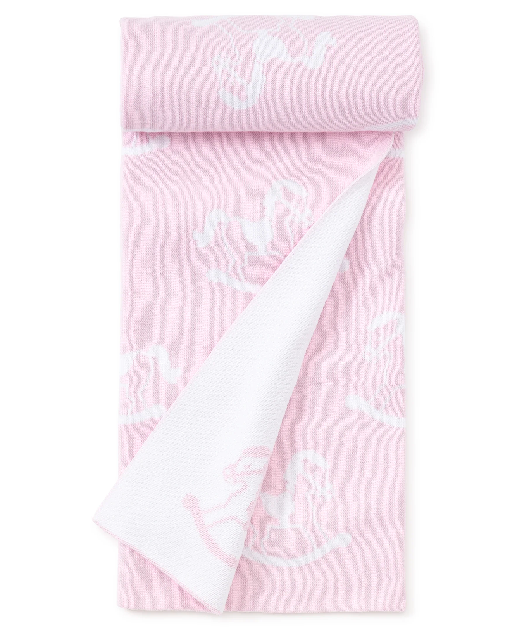 Pink Rocker Knit Novelty Blanket - Image 3