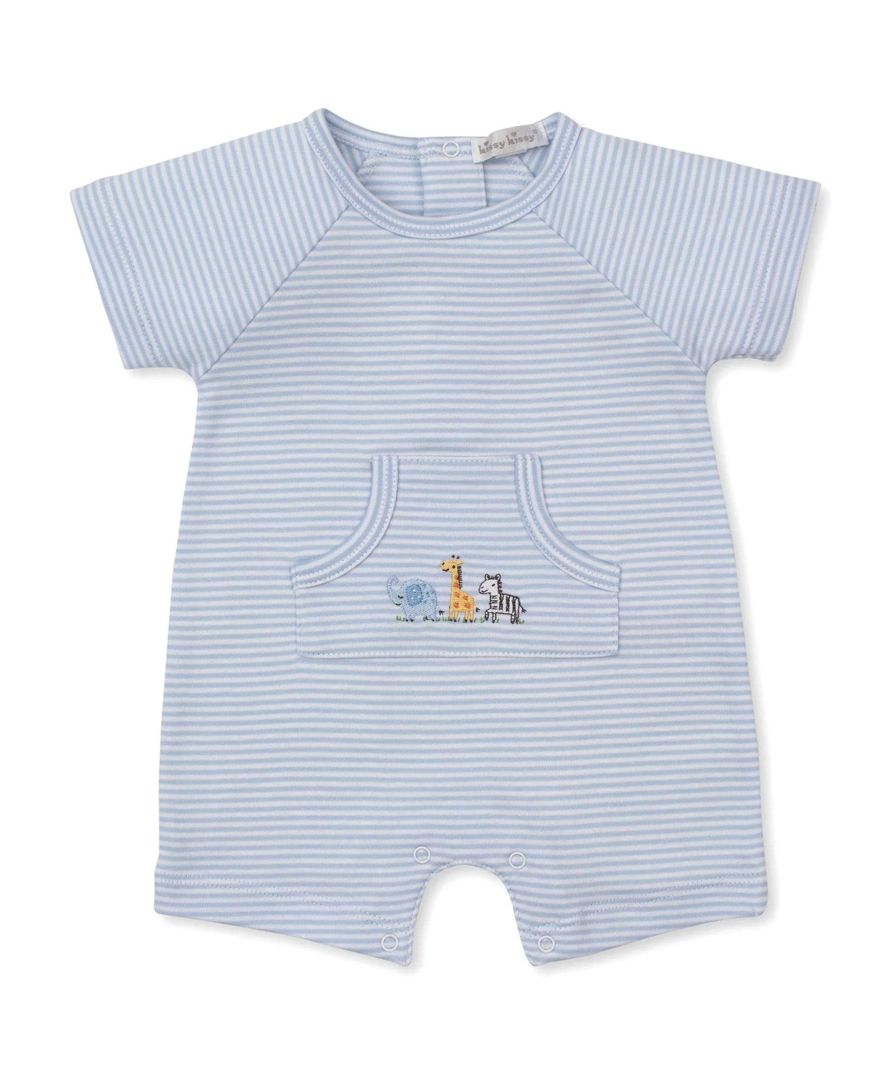 Safari Bunch Short Stripe Playsuit