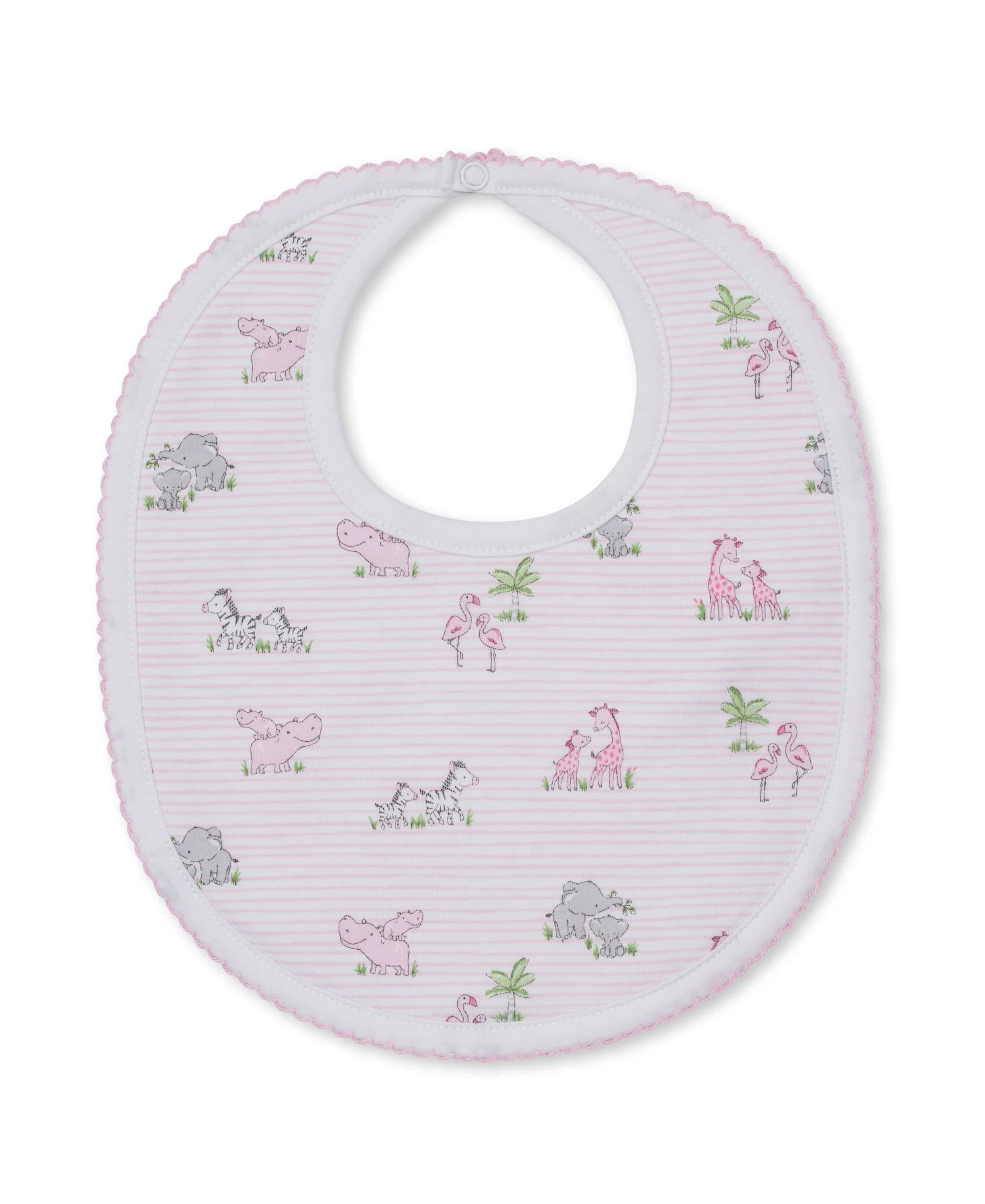 Safari Party Pink Bib
